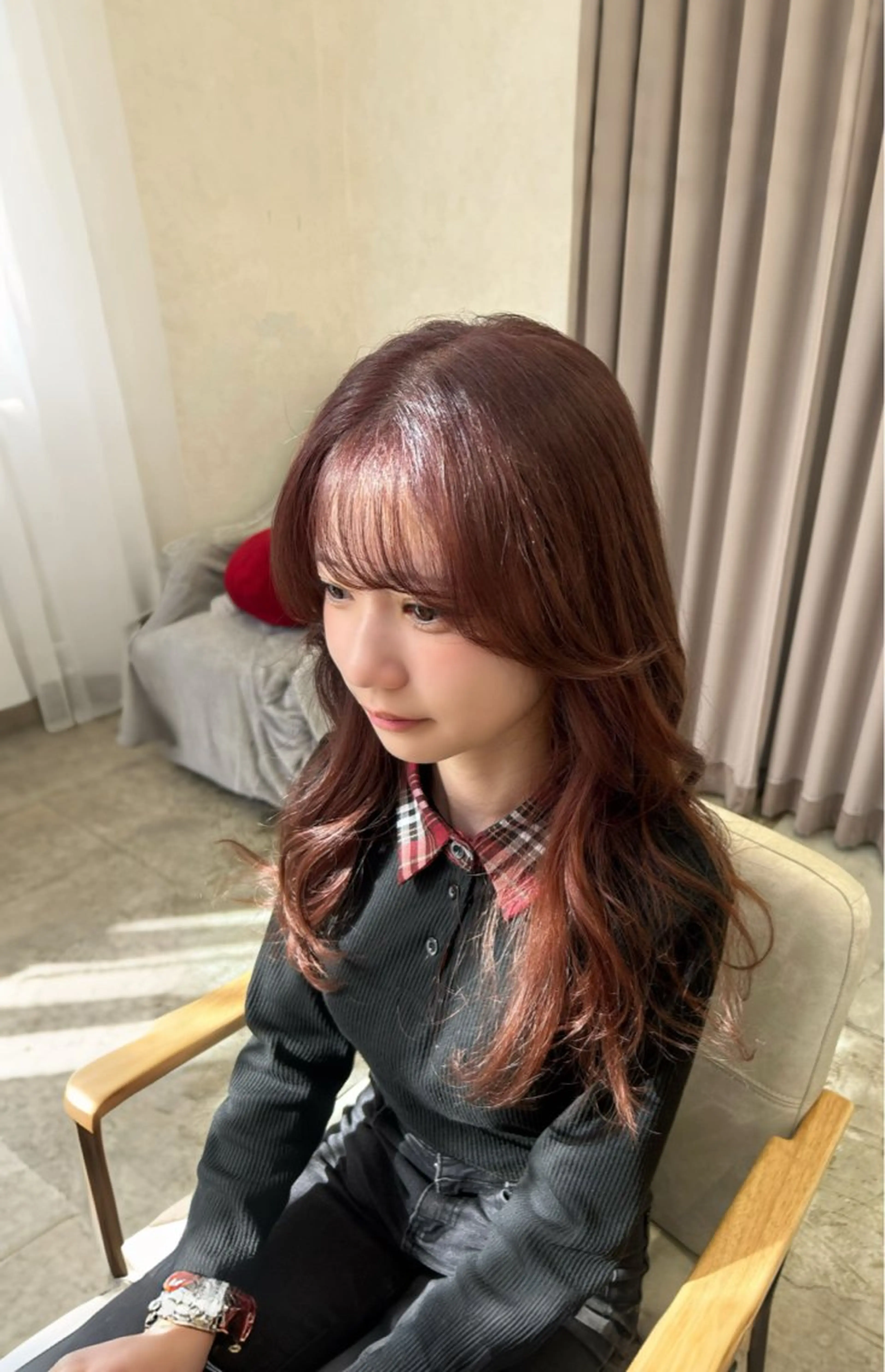 ロング ヘアカラー 心斎橋🤍inity KIKOのヘアスタイル