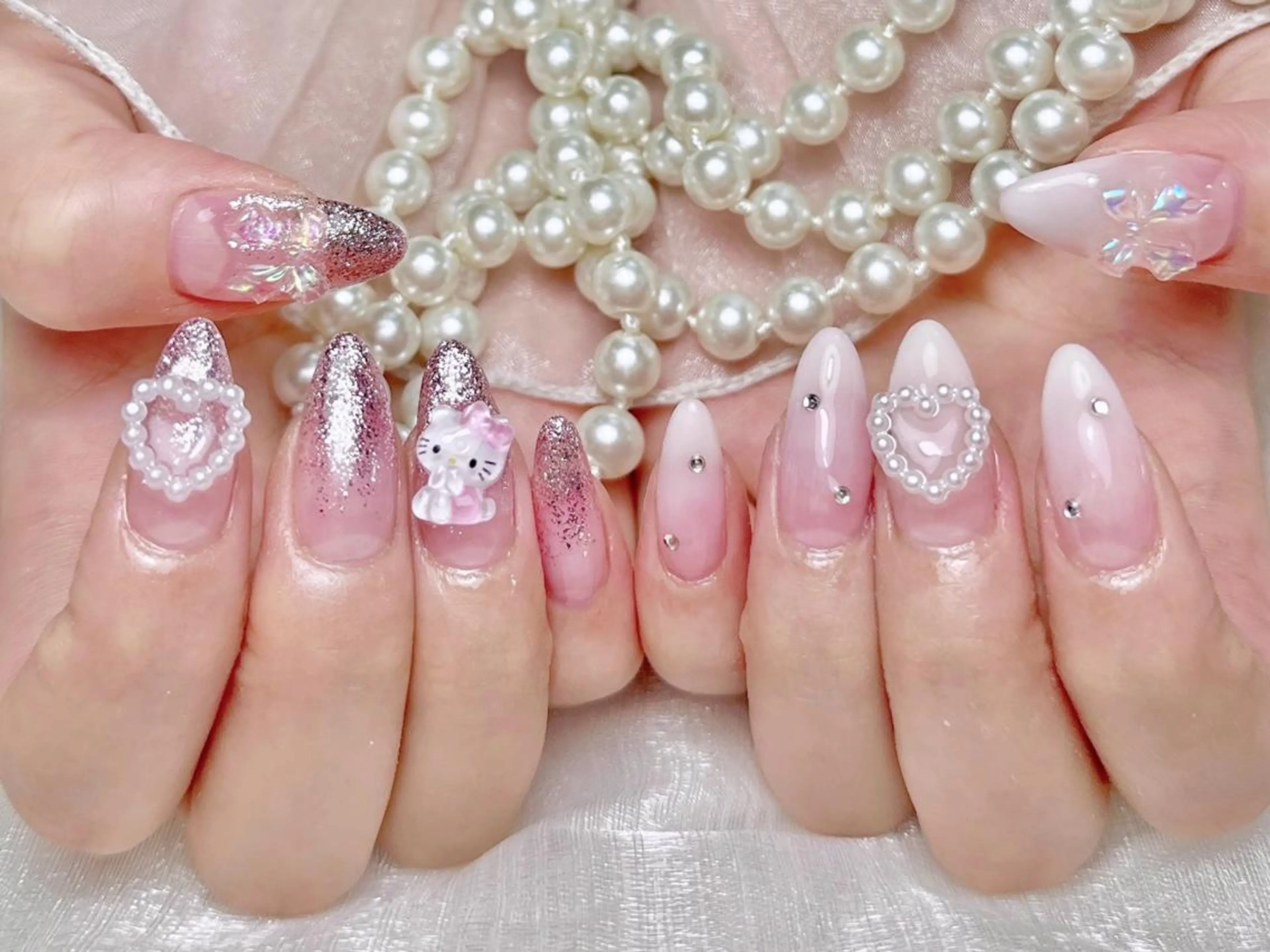 ネイル CutieNail ✨🩷のネイルデザイン