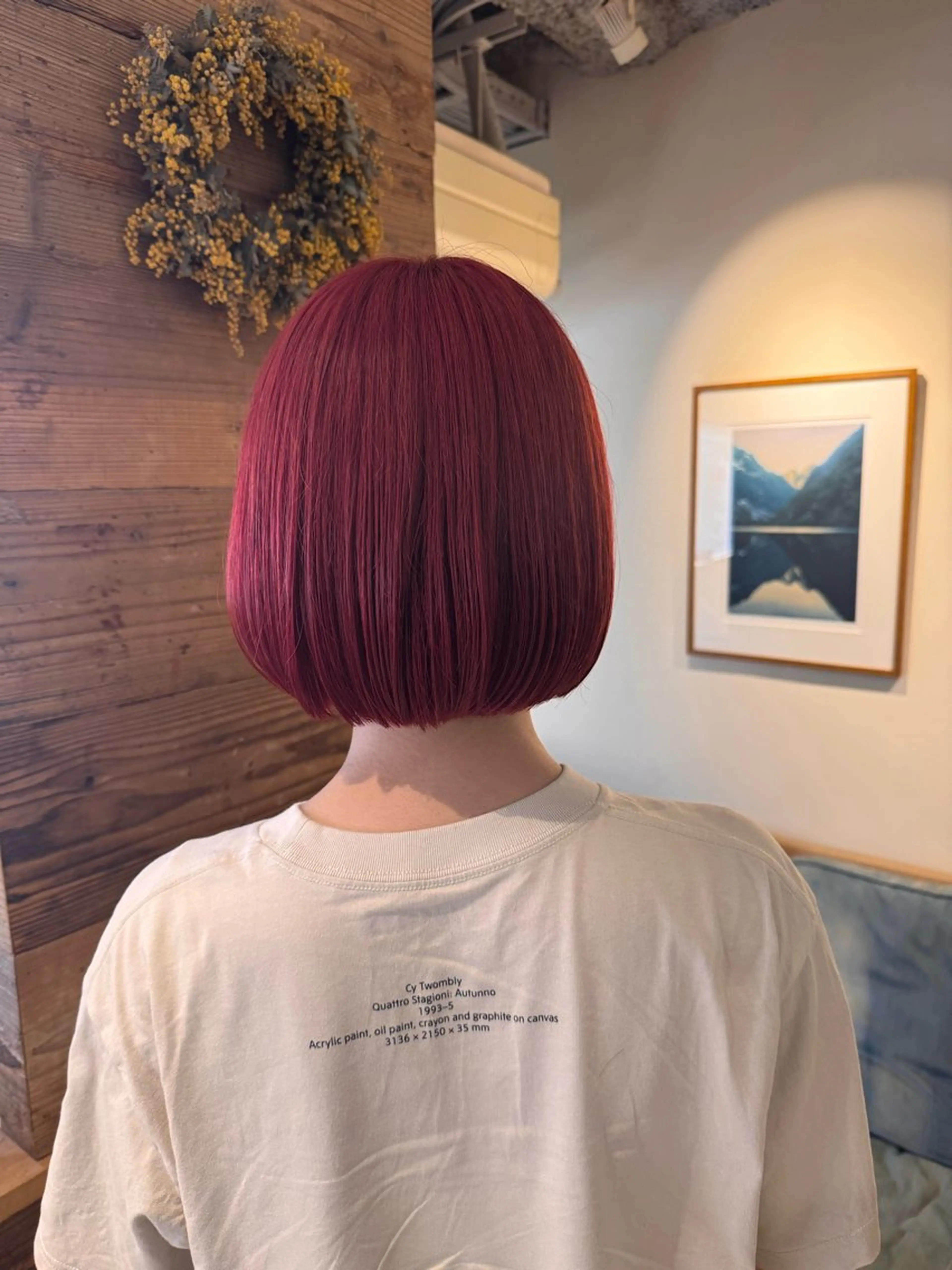 ミディアム ヘアカラー ショート/カラー特化 Ruiのヘアスタイル