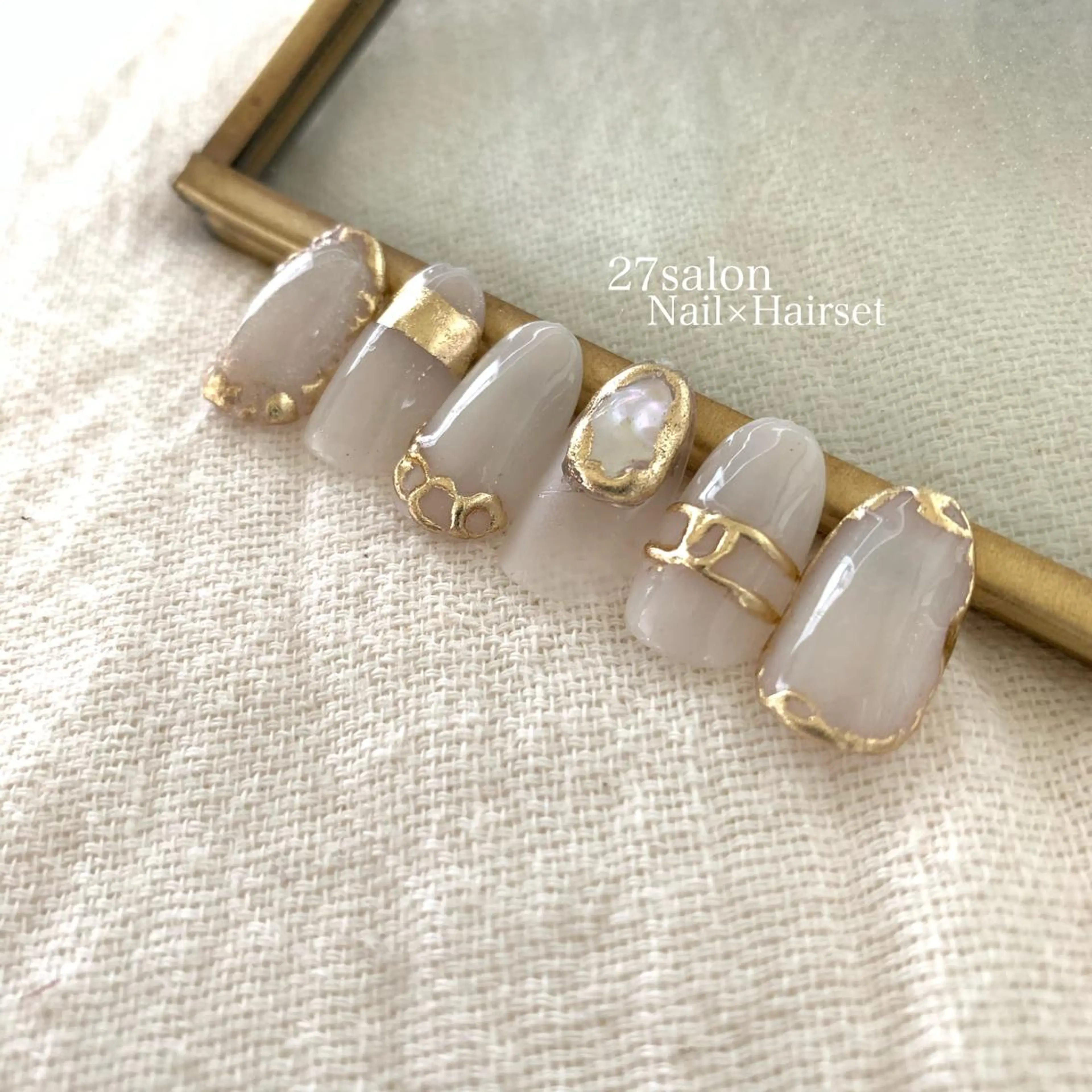 ネイル アートネイル 27salon yuinaのネイルデザイン