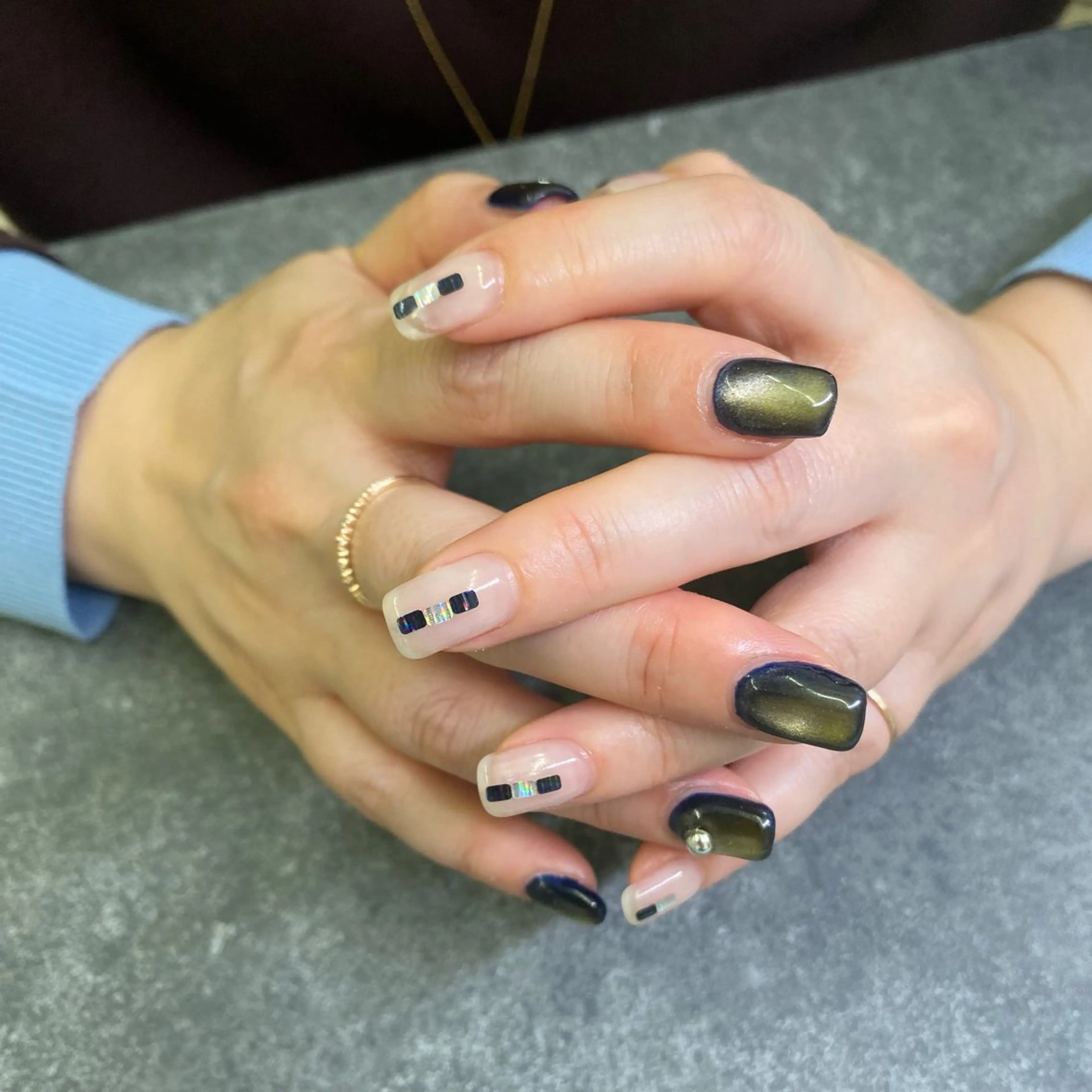 ネイル シンプルネイル ハンドネイル nail salon muuのネイルデザイン