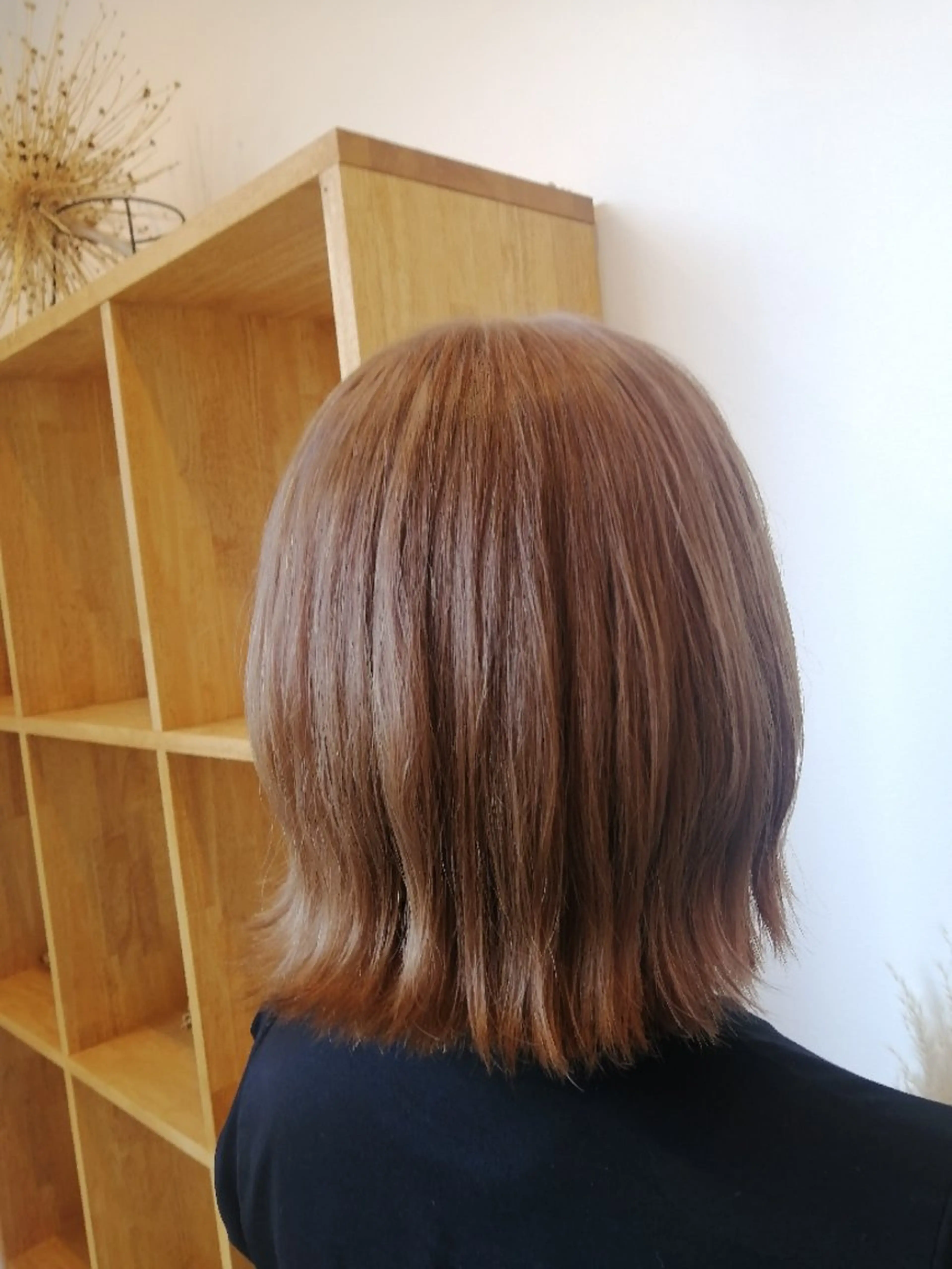 ショート カット ヘアカラー 藤原仁美/レイヤー /透明感カラーのヘアスタイル