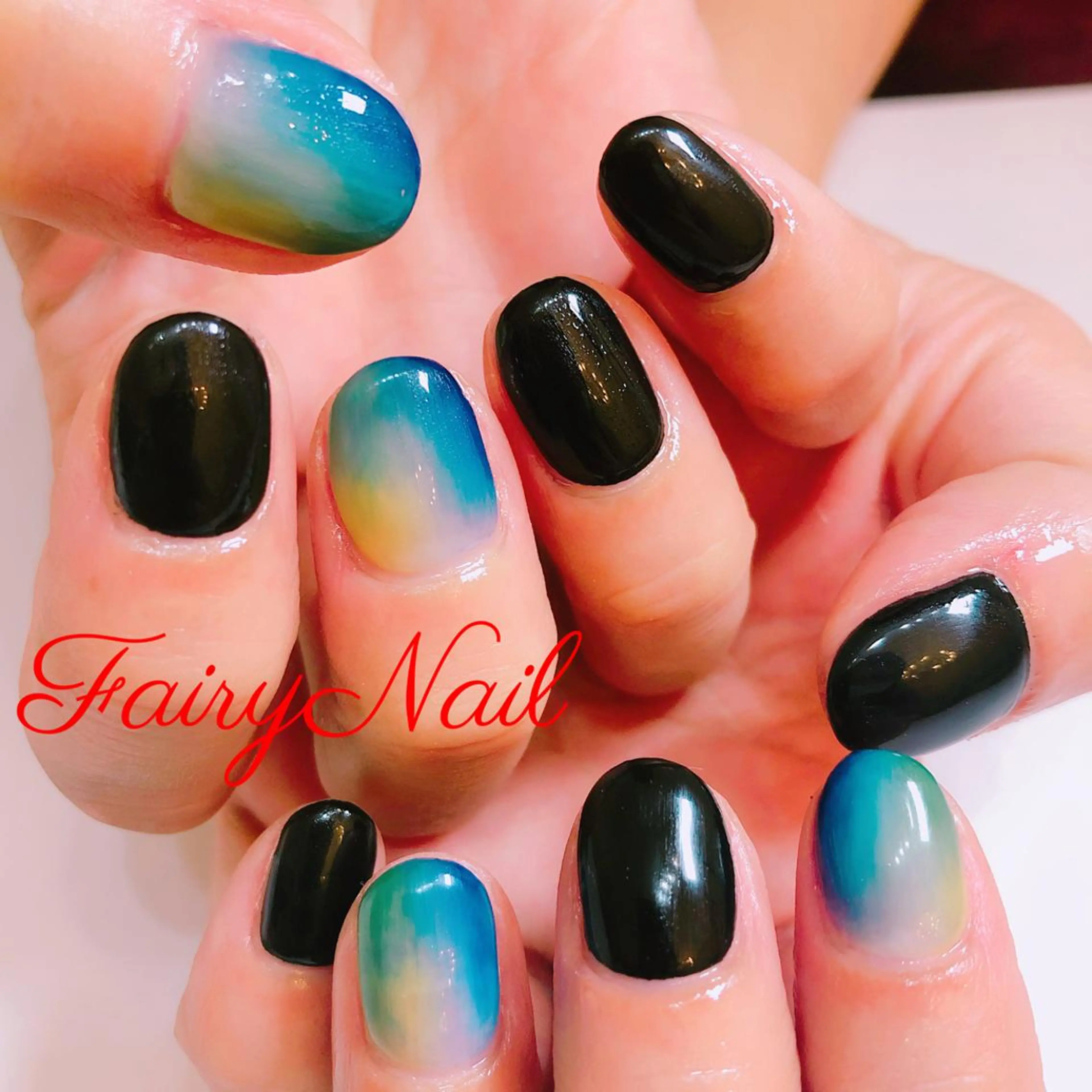 ネイル グラデーション Fairy nailのネイルデザイン