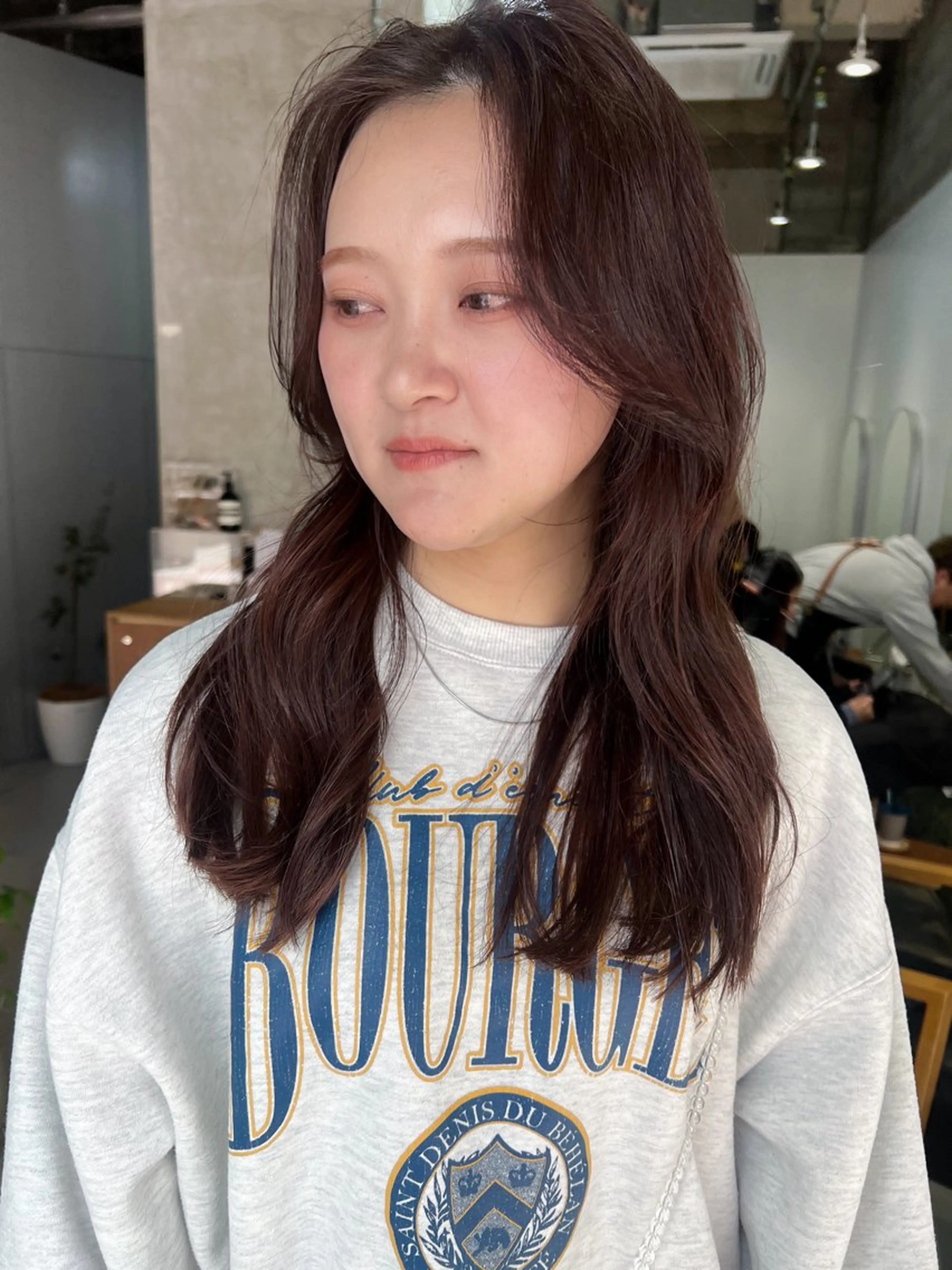 ロング カラー 谷町/Le'a /竹原しおなのヘアスタイル