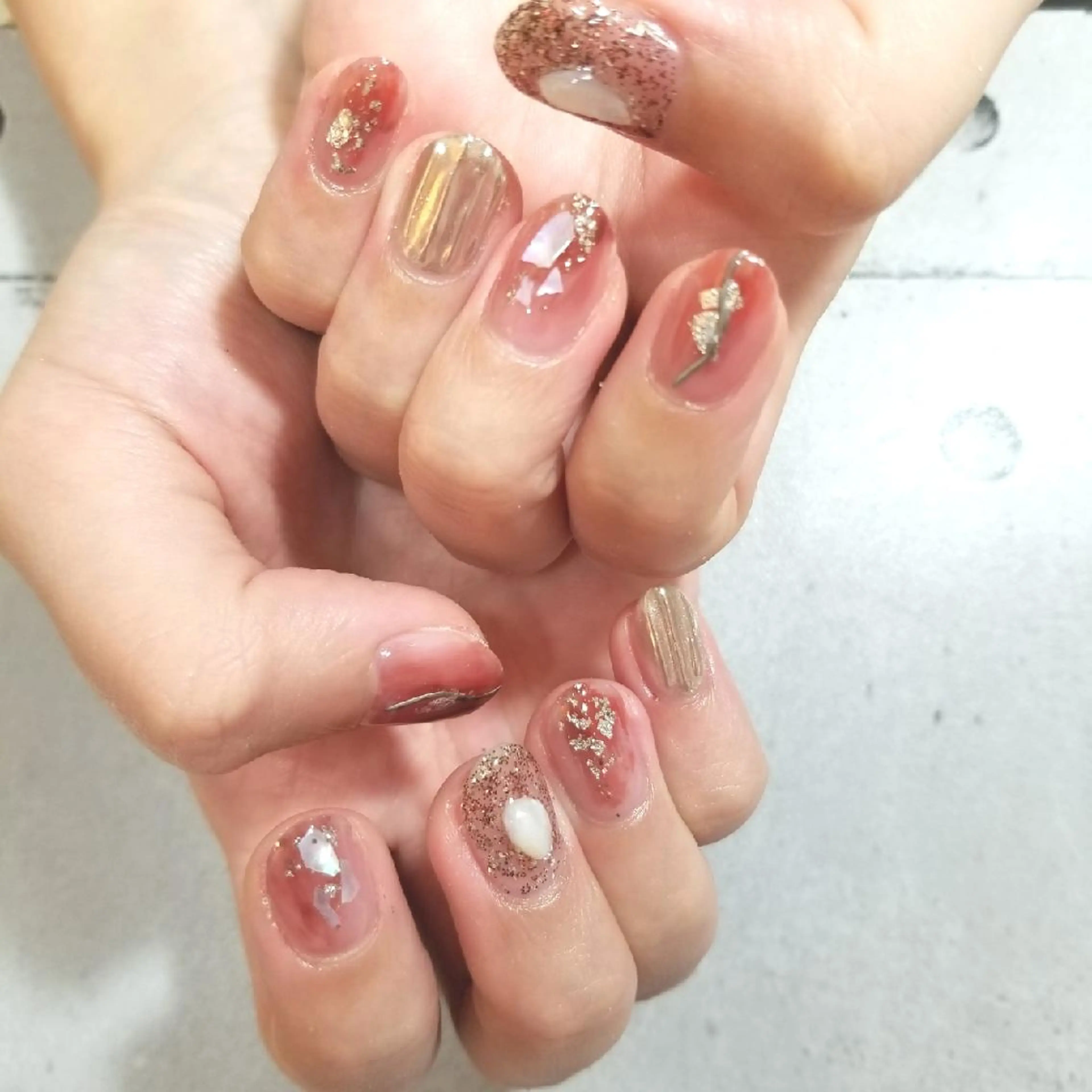 ネイル アートネイル nijiiro🌈 サトウのネイルデザイン