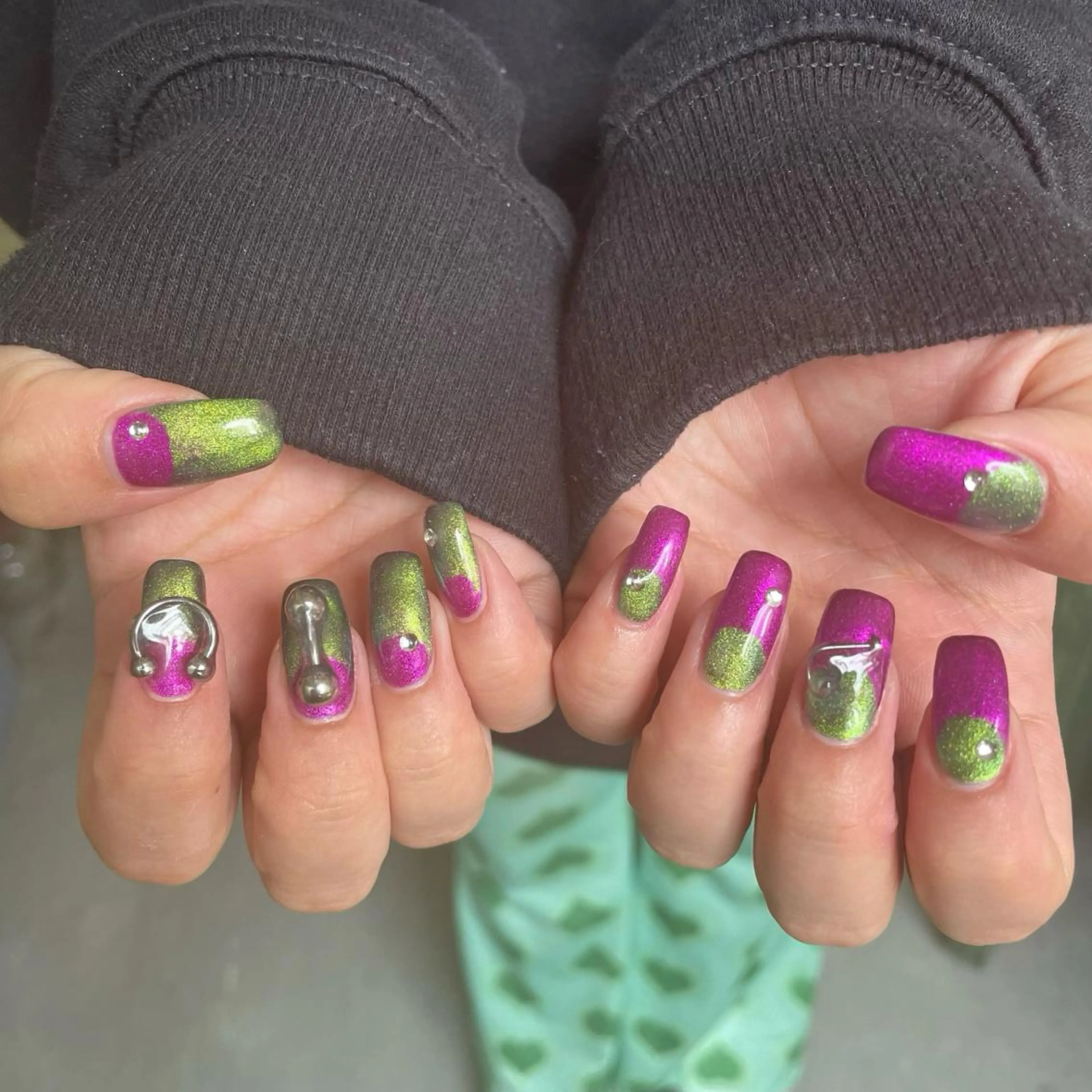 ネイル ハンドネイル MAO ‪☆ 個性派 🪽のネイルデザイン