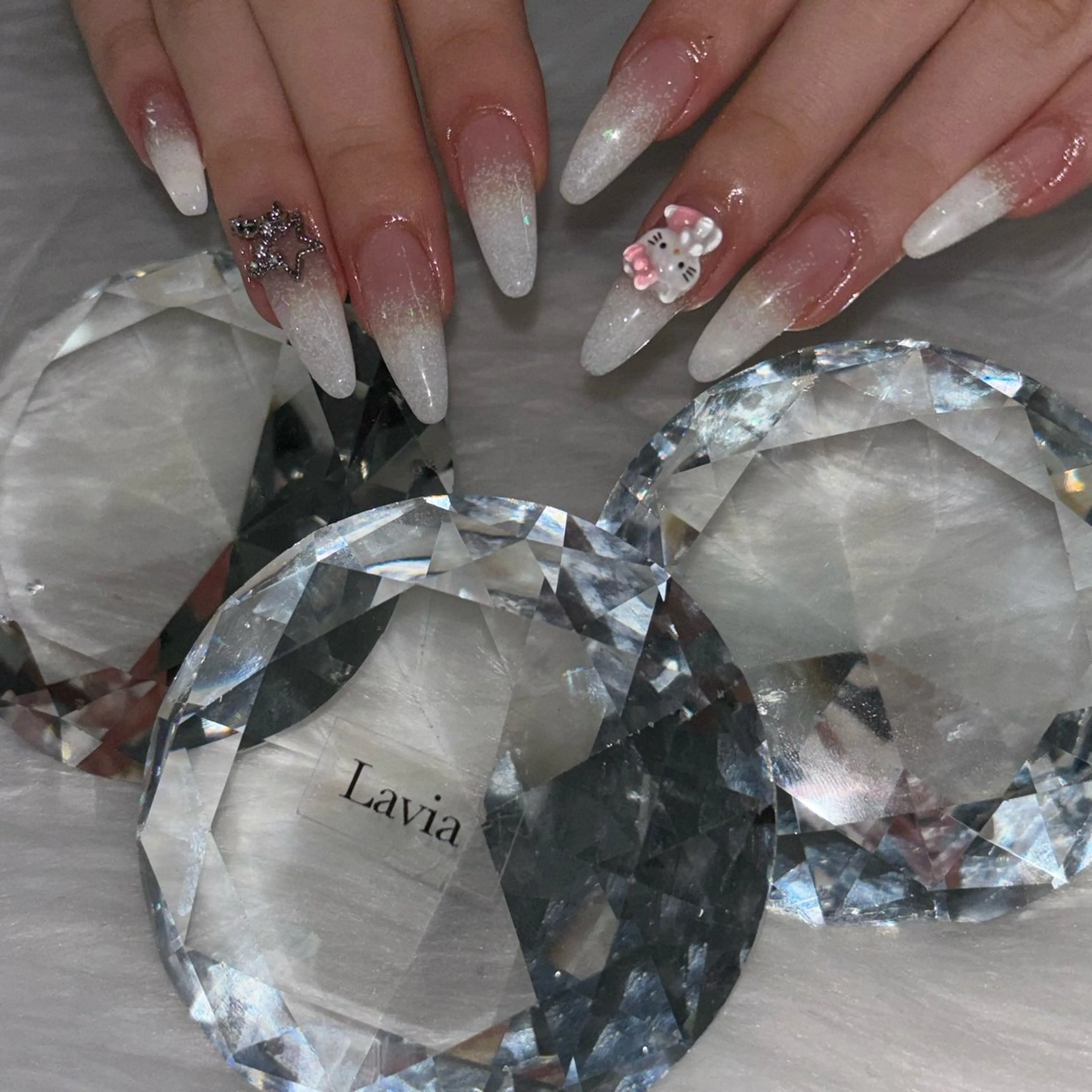 ネイル ハンドネイル Lavia❄️ kahoのネイルデザイン