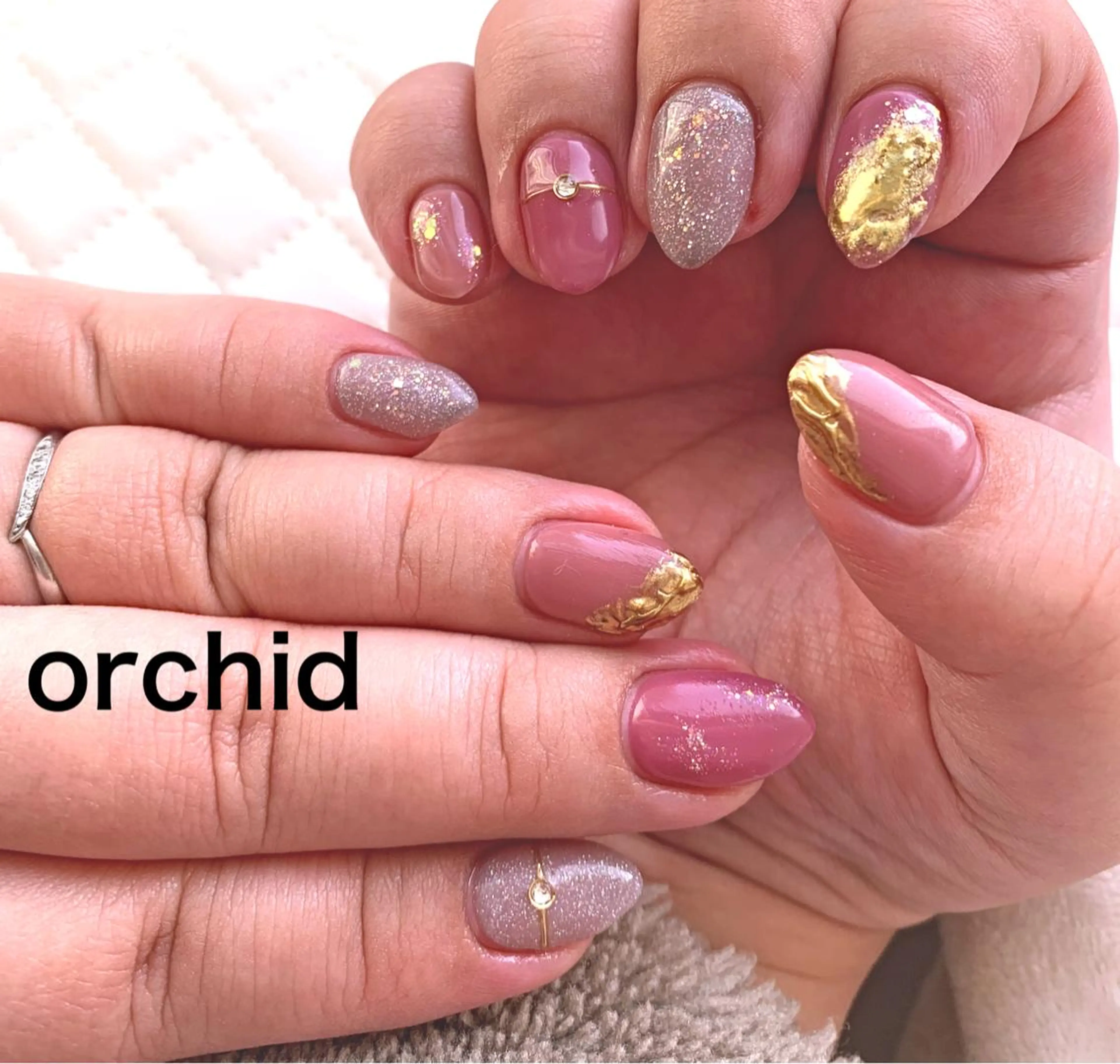 ネイル orchid ♡オーキッドのネイルデザイン