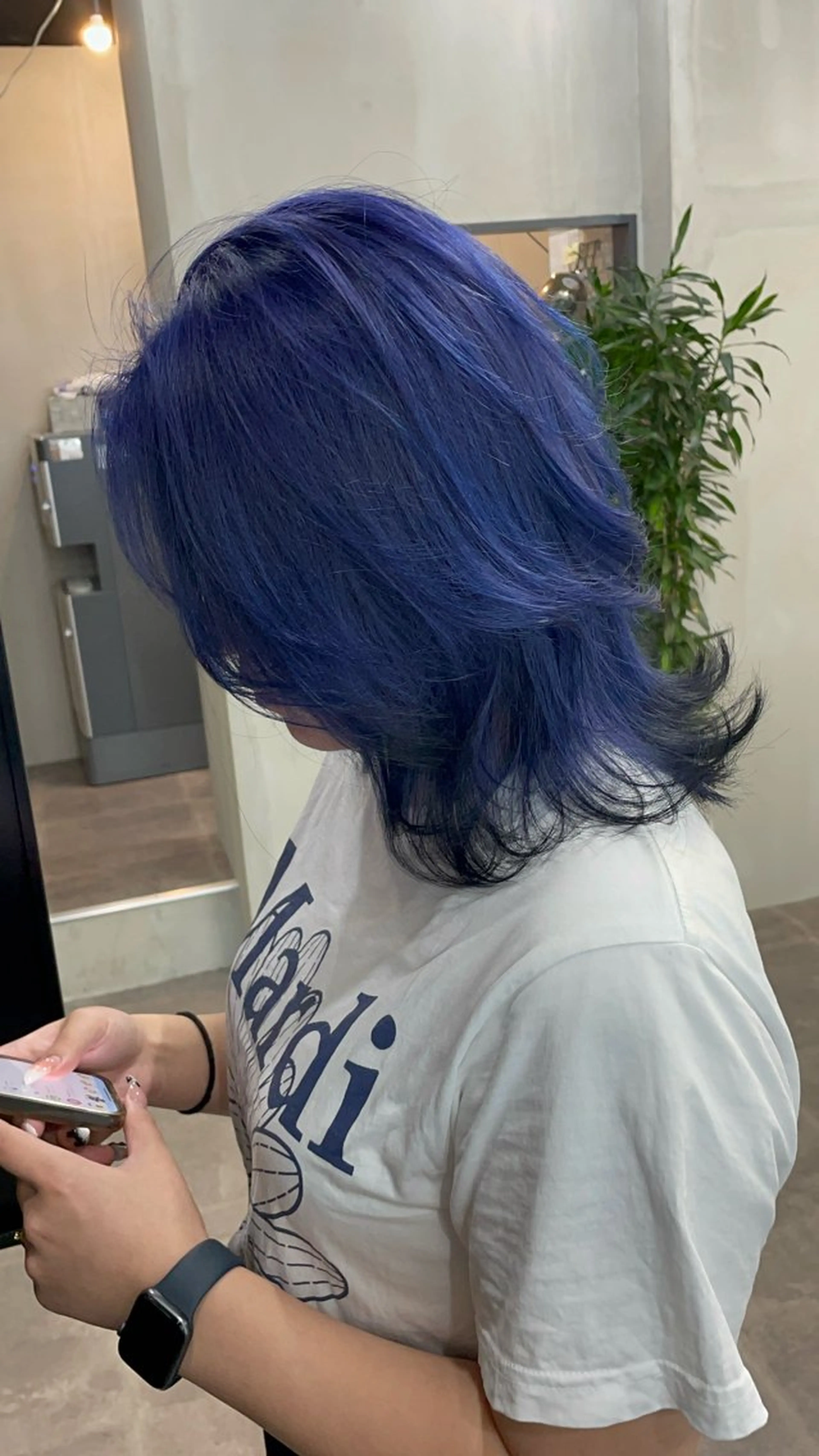 ミディアム ヘアカラー ALLEN hair 梅田店のヘアスタイル