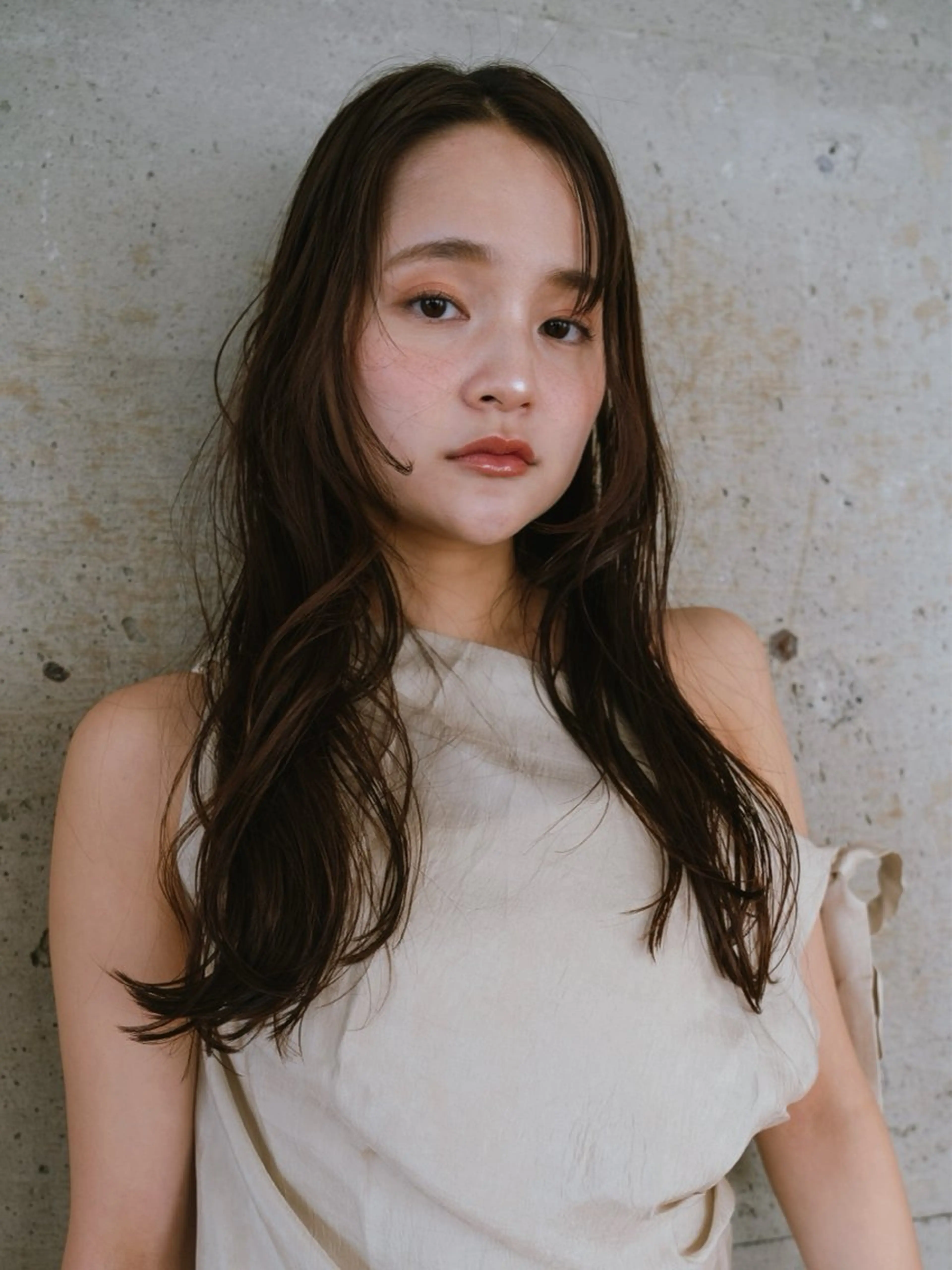 ロング カラー yumeka🩶ボブ 暖色/透け感カラーのヘアスタイル