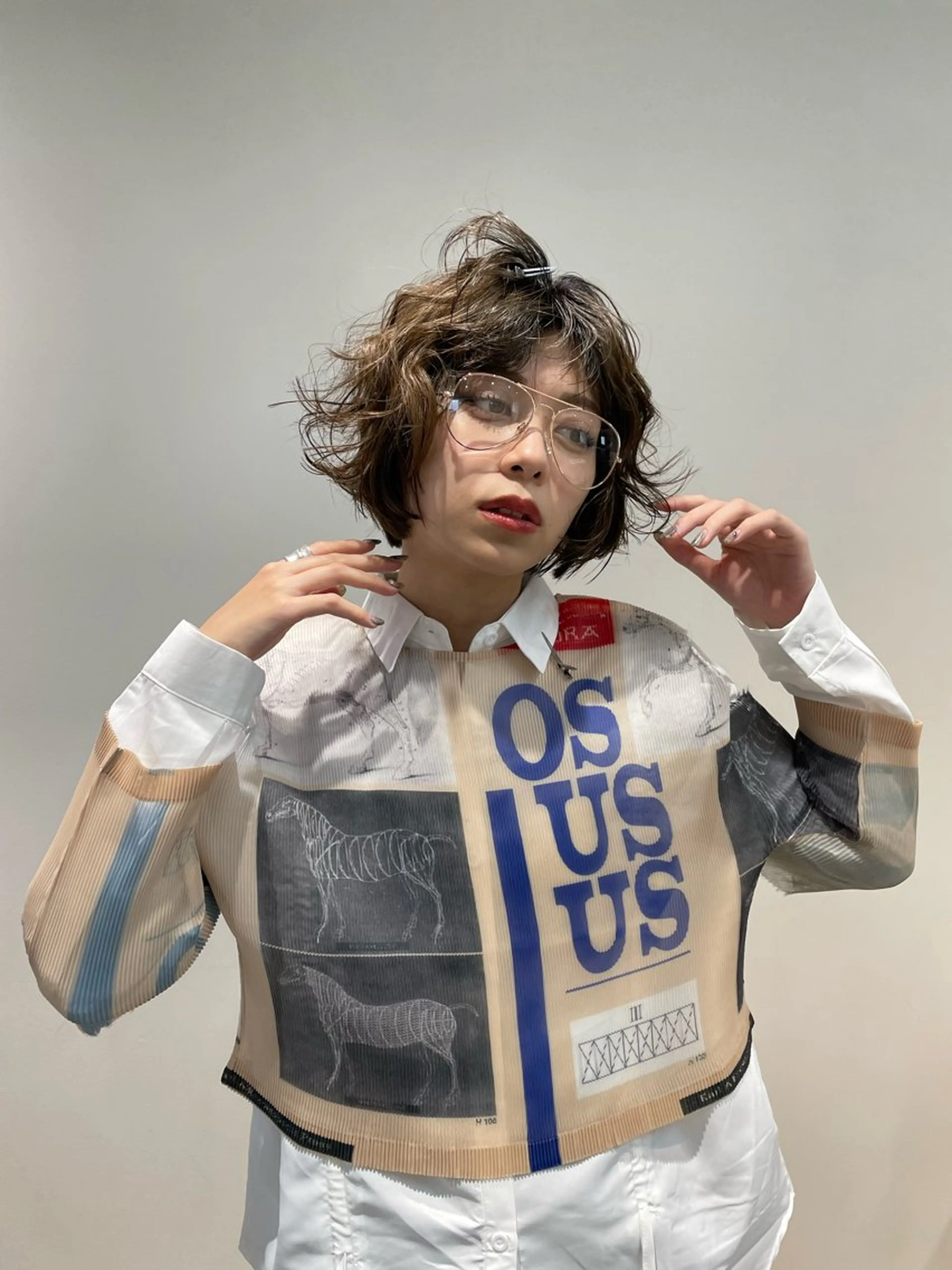 【期間限定募集/U28】レディースカット+コールドパーマ👩【パーマモニター】の写真