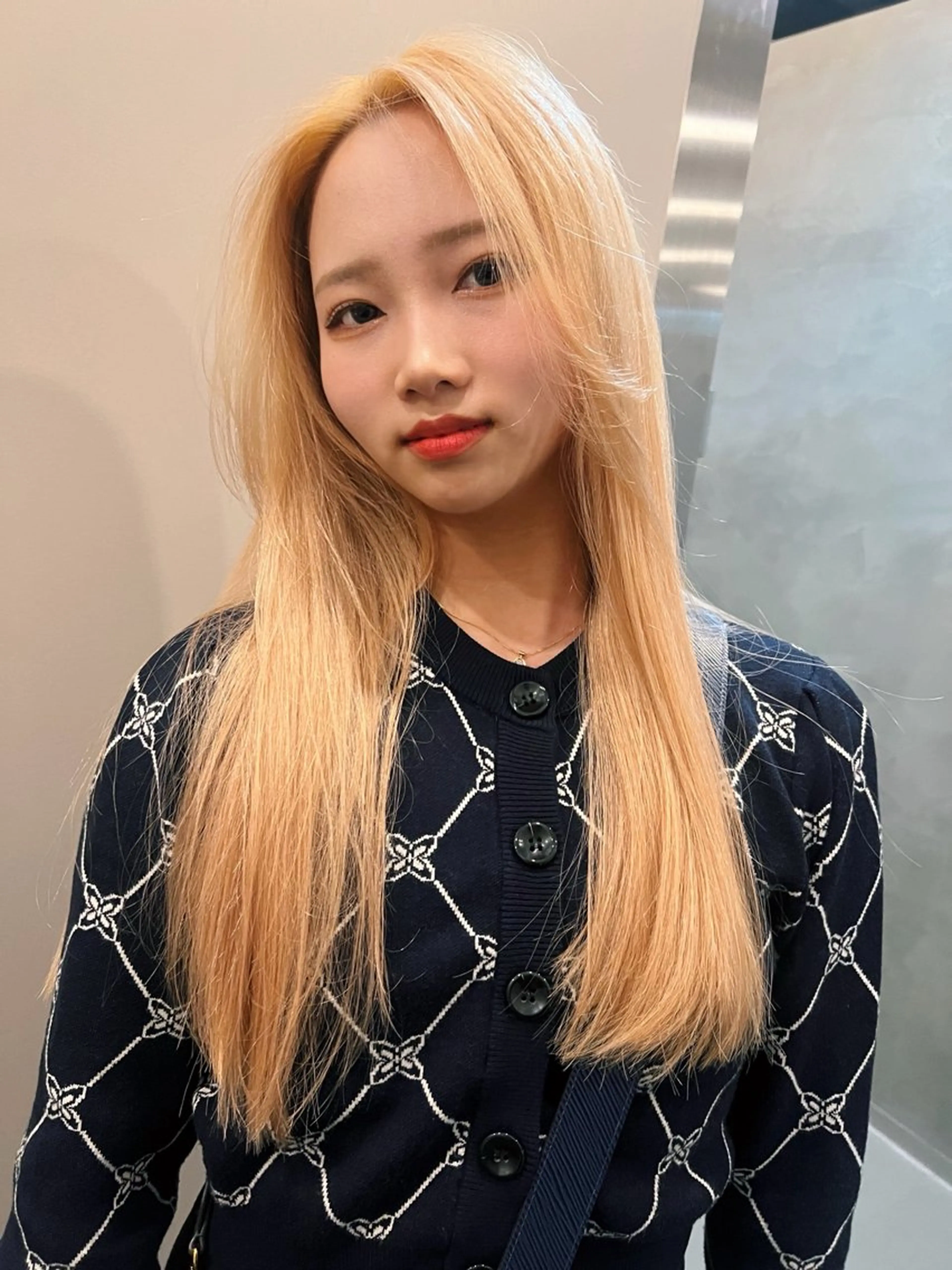 ロング カラー 色落ちまで可愛い🧚 心斎橋hikaruのヘアスタイル