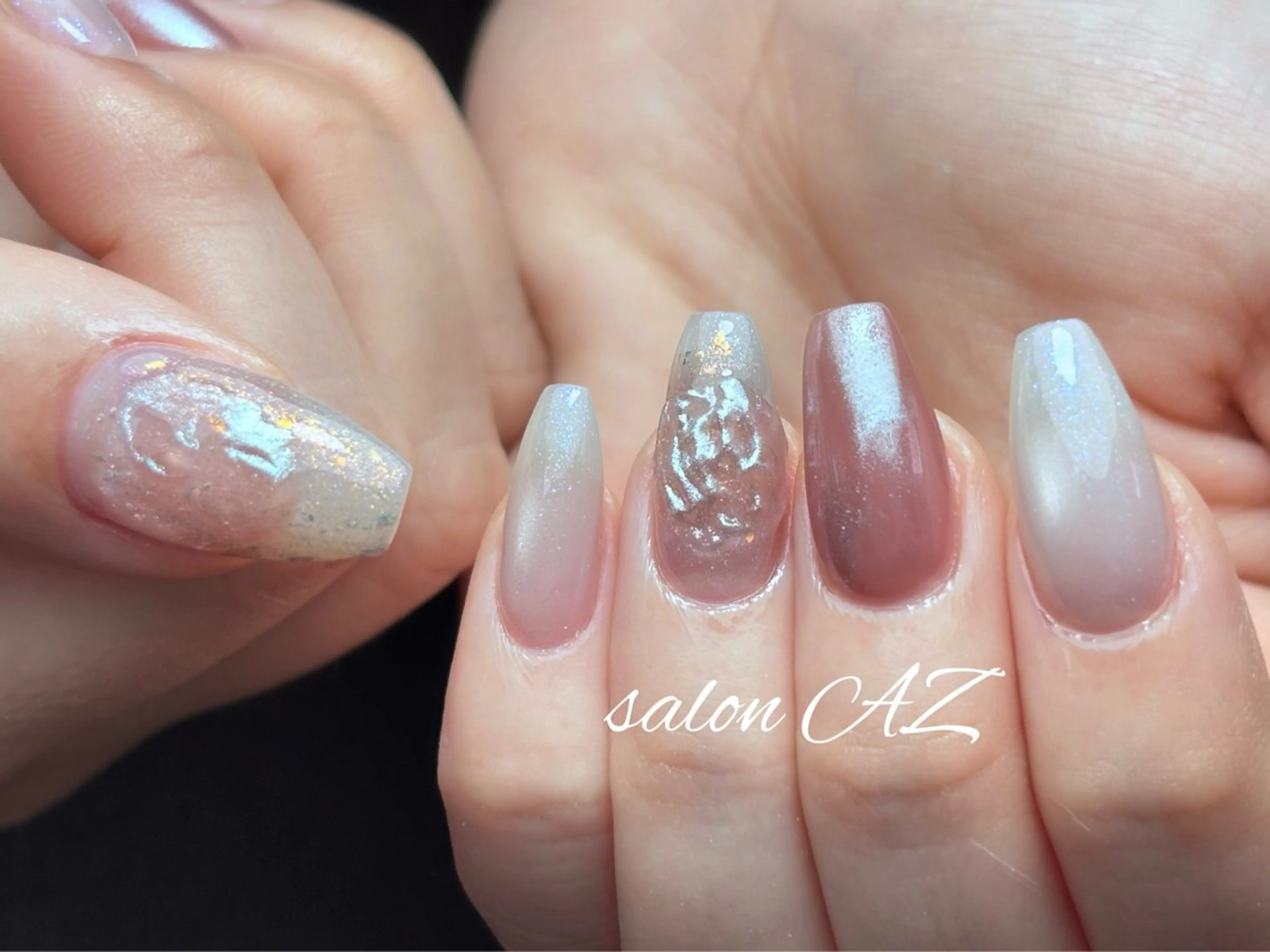 ネイル オフィスネイル ハンドネイル salon AZのネイルデザイン