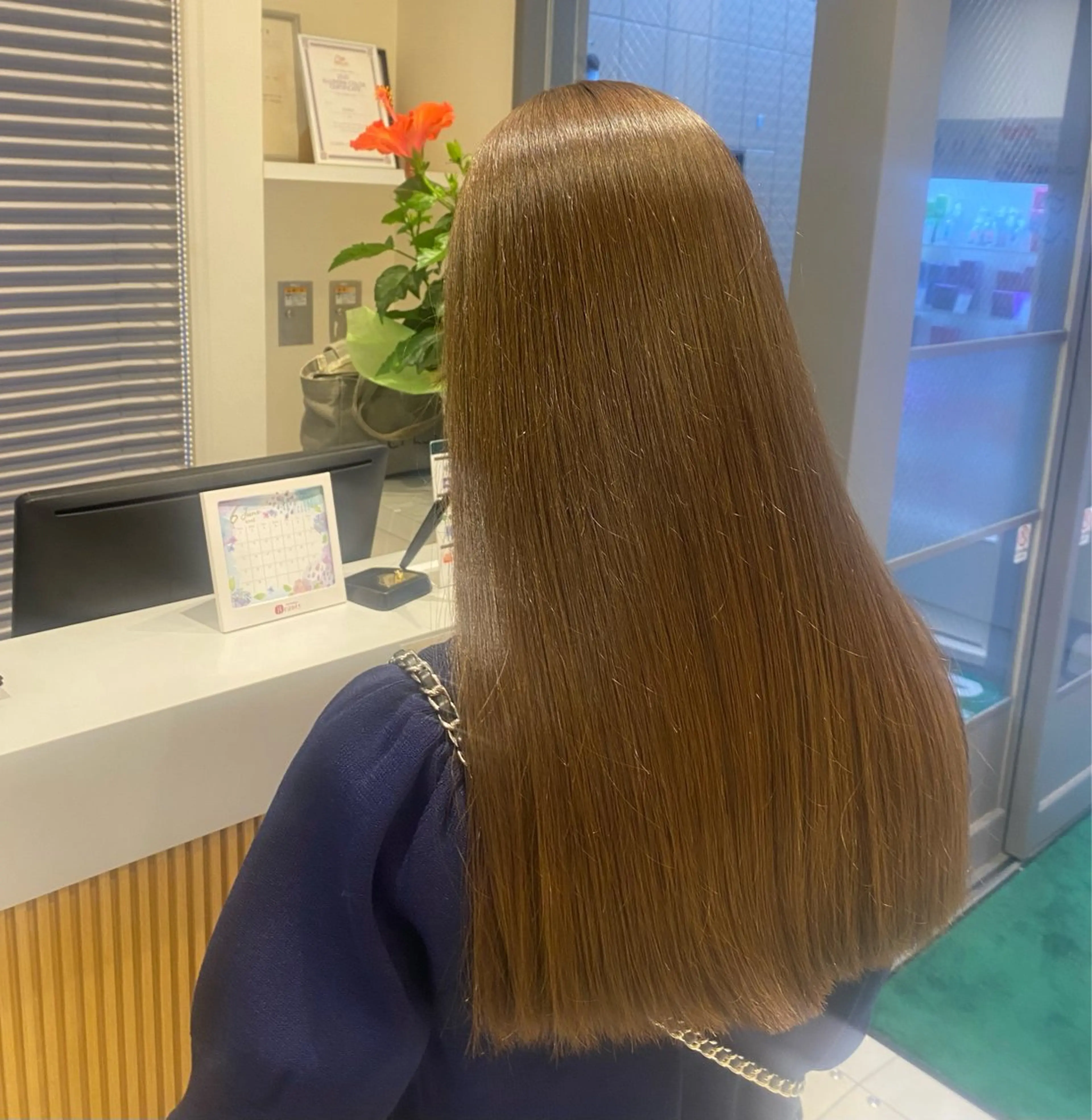 🤍レディースカット＋ワンカラー＋Aujuaトリートメント🤍の写真