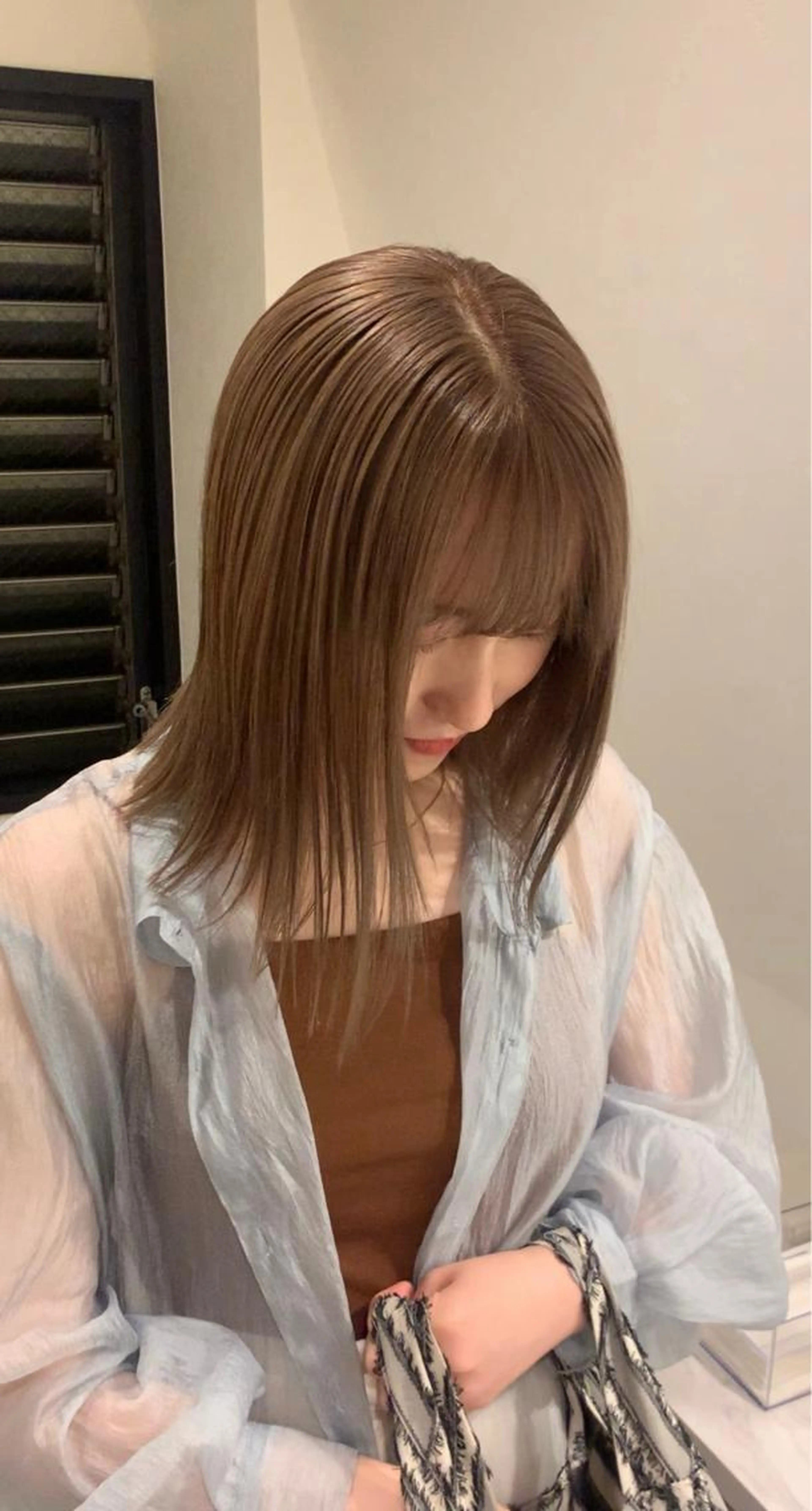 ブリーチ＋プレミアムカラーの写真