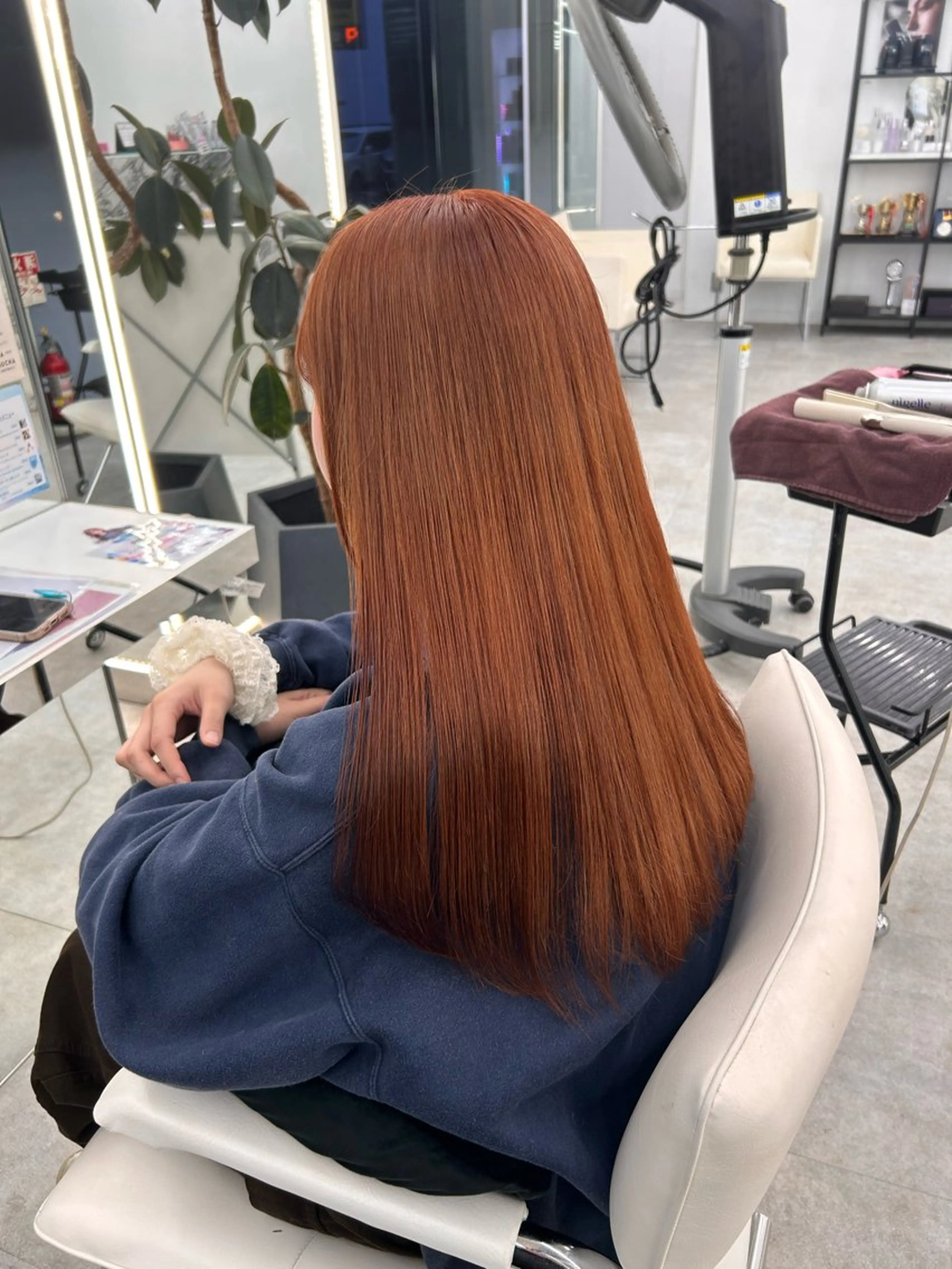 【イメチェンチャンス✂️】ブリーチ+カラー+高保湿トリートメントで大イメチェン✨️の写真