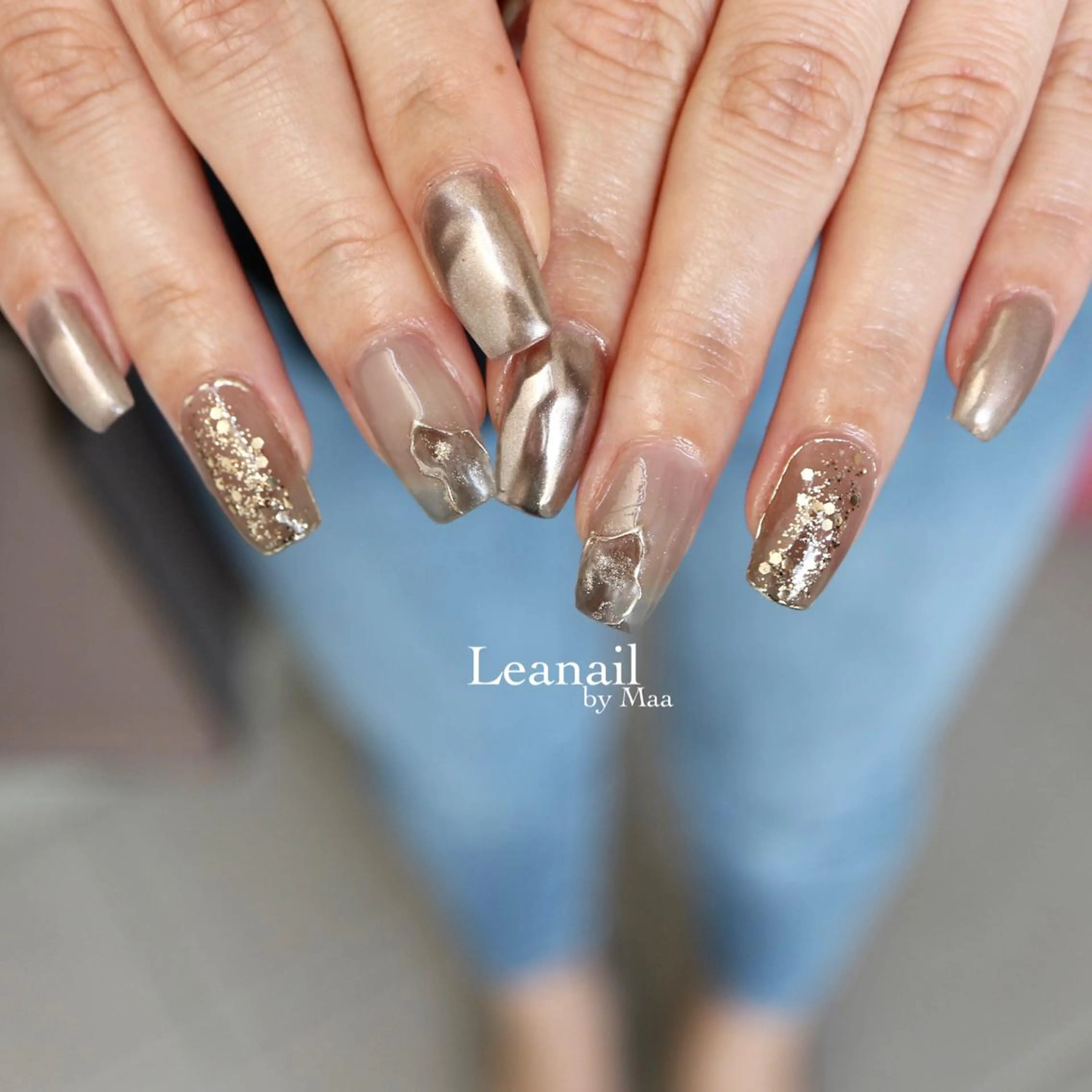 ネイル private_ salon.Leaのネイルデザイン