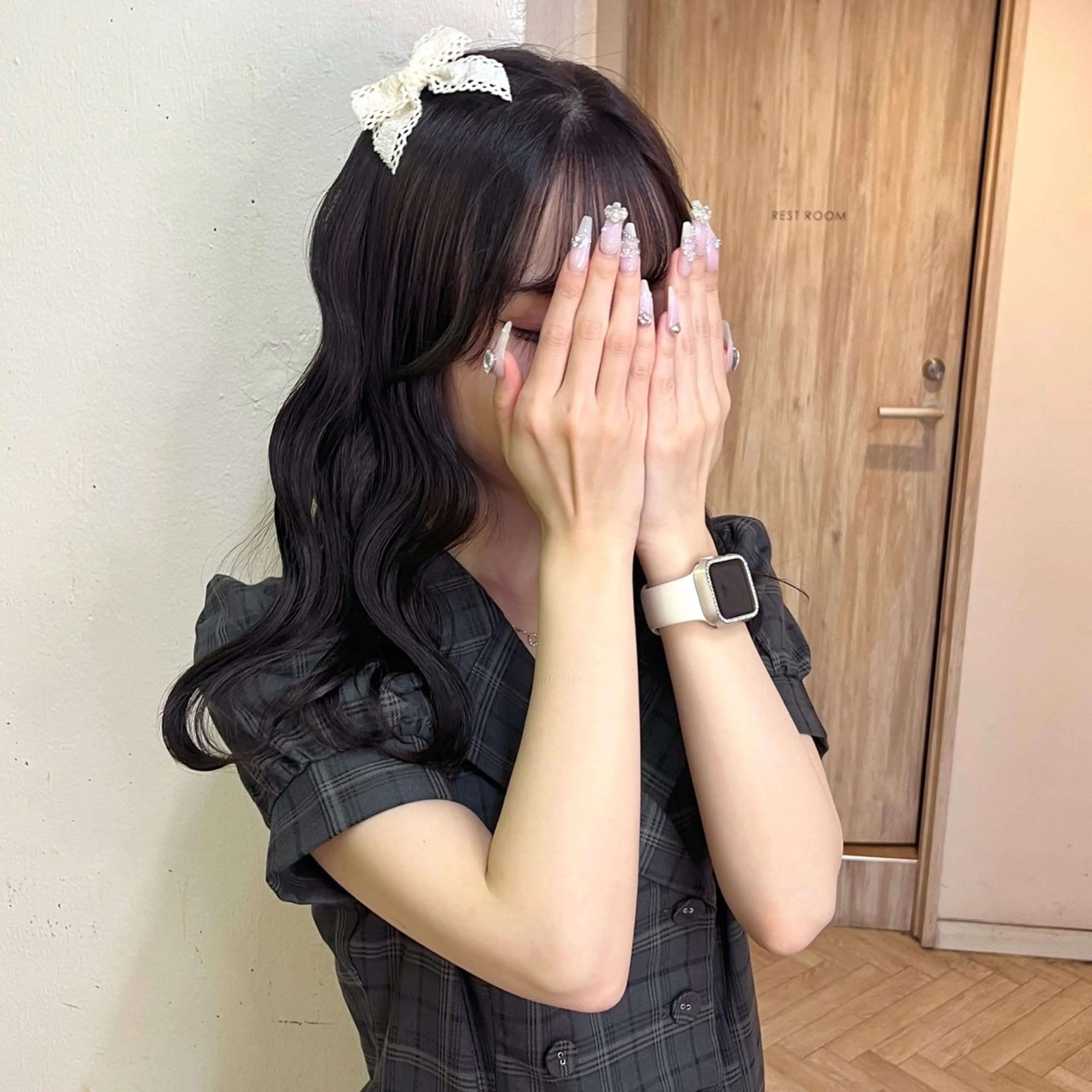 セミロング ヘアアレンジ Nagi /ヘアメ /艶カラー/メンズのヘアスタイル