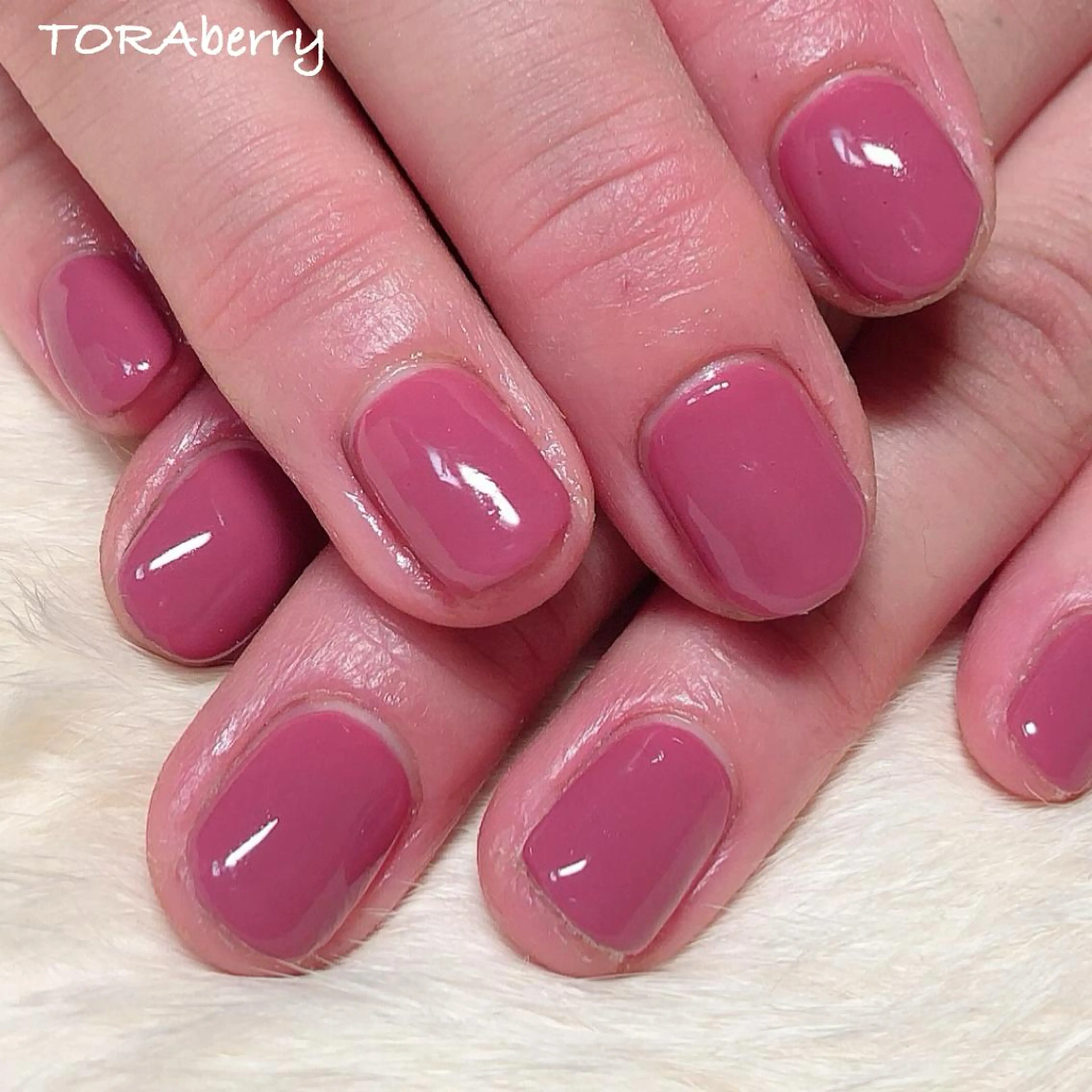 ネイル ワンカラーネイル ハンドネイル ネイリスト なつみのネイルデザイン