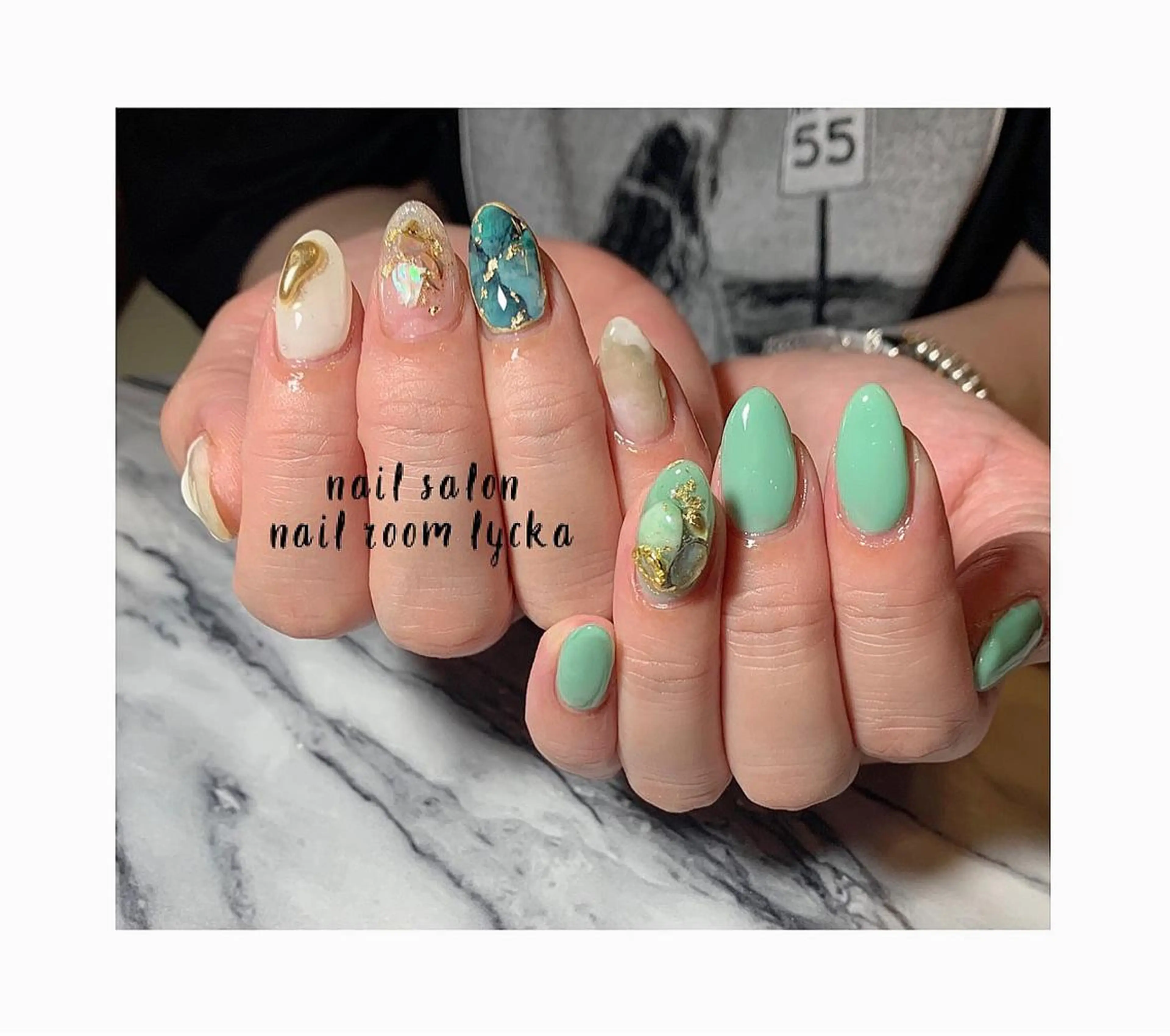 ネイル ﾈｲﾙﾙｰﾑﾘｯｶ 𝐦𝐚𝐲𝐮のネイルデザイン