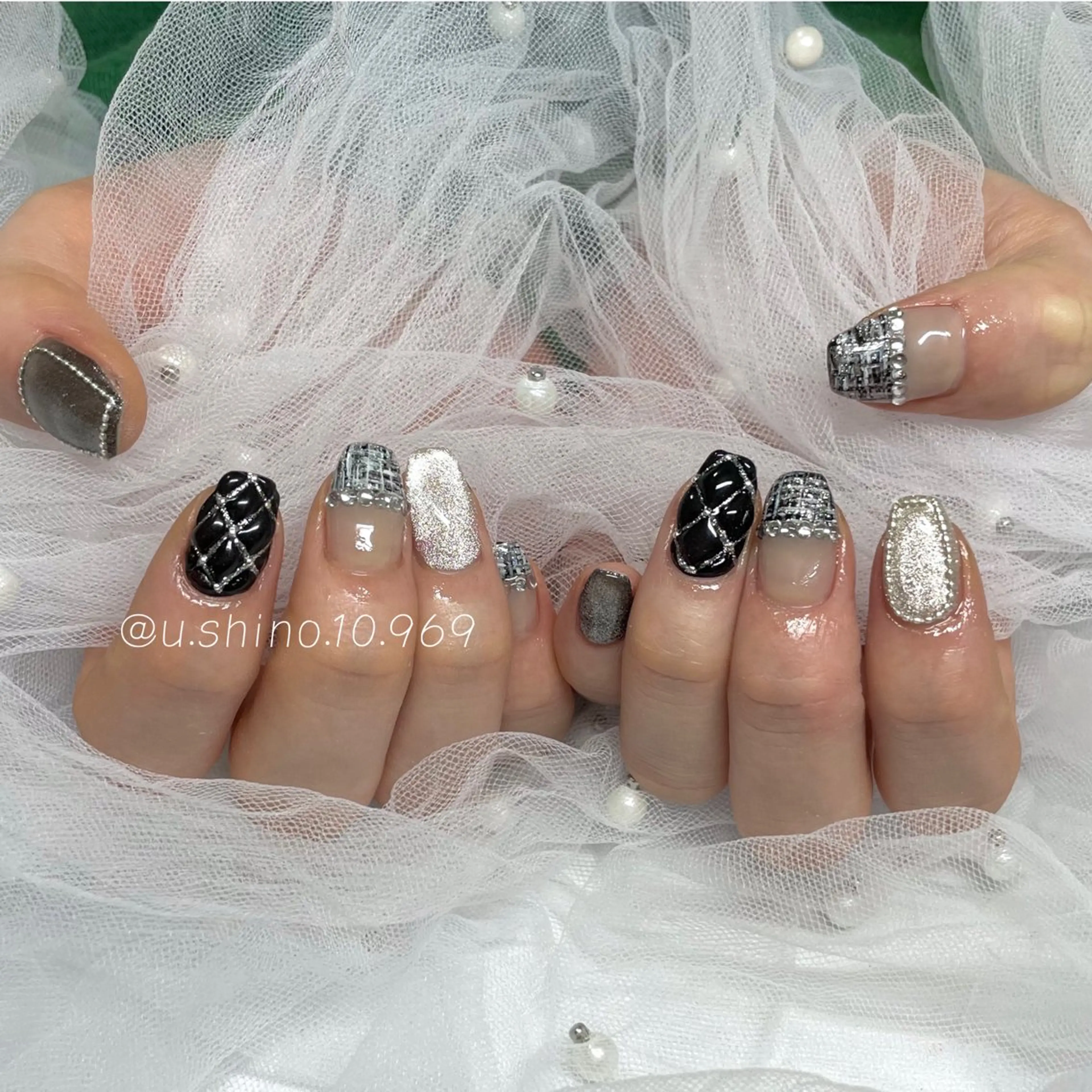 ネイル ハンドネイル MoonLight SHINOのネイルデザイン