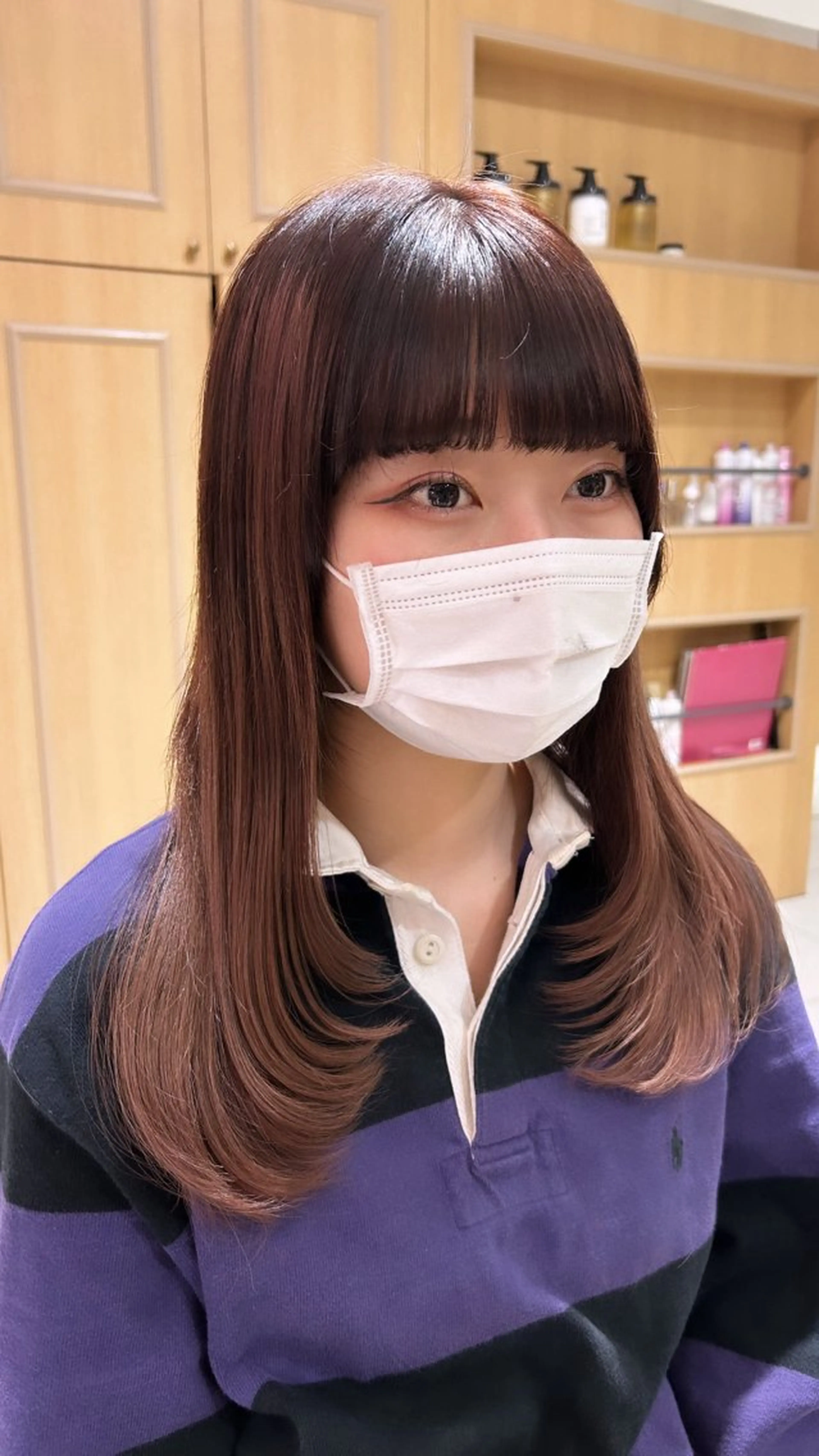 ロング 吉水 彩乃 /ボブ/艶感カラーのヘアスタイル