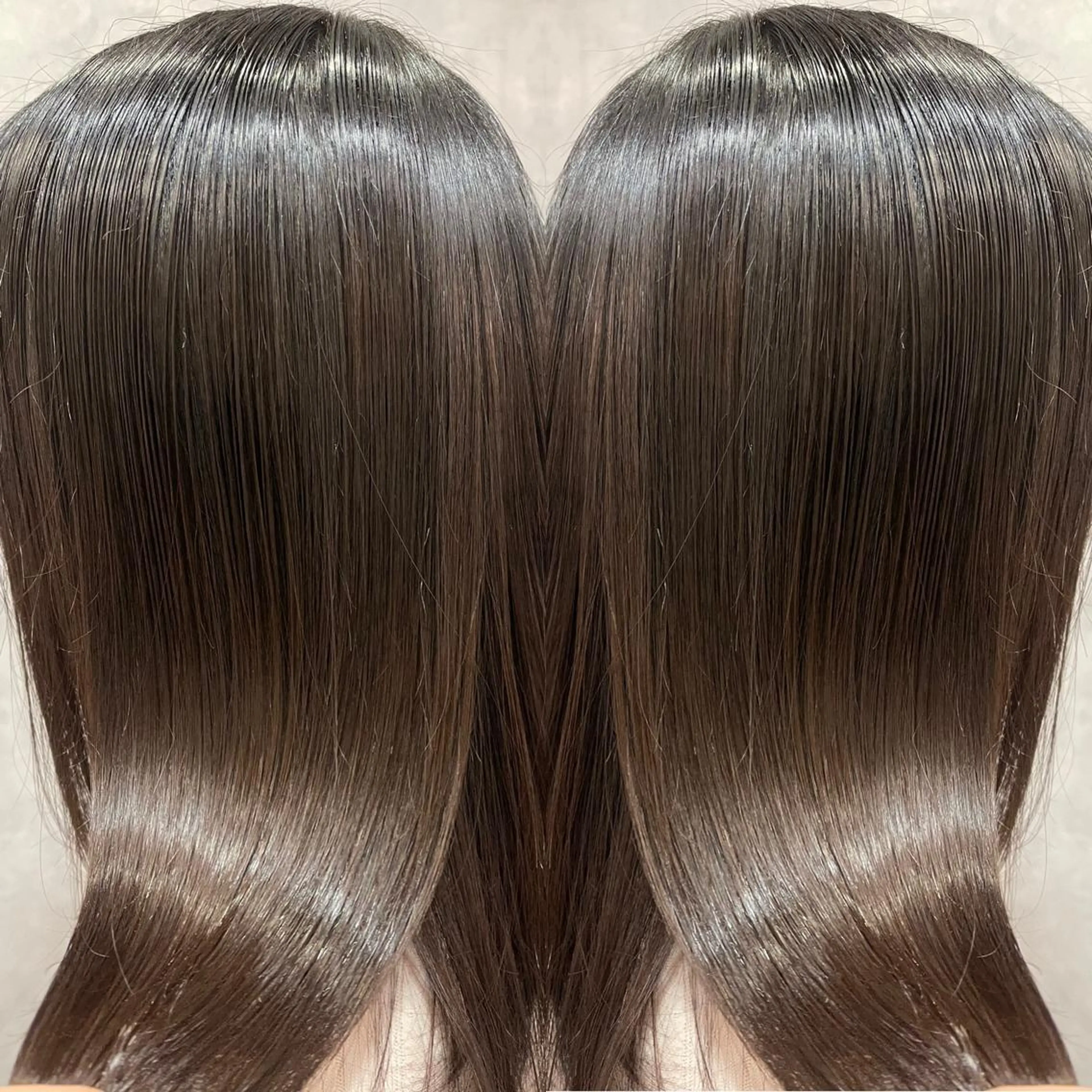 ロング アートディレクター ワダヒサノリのヘアスタイル