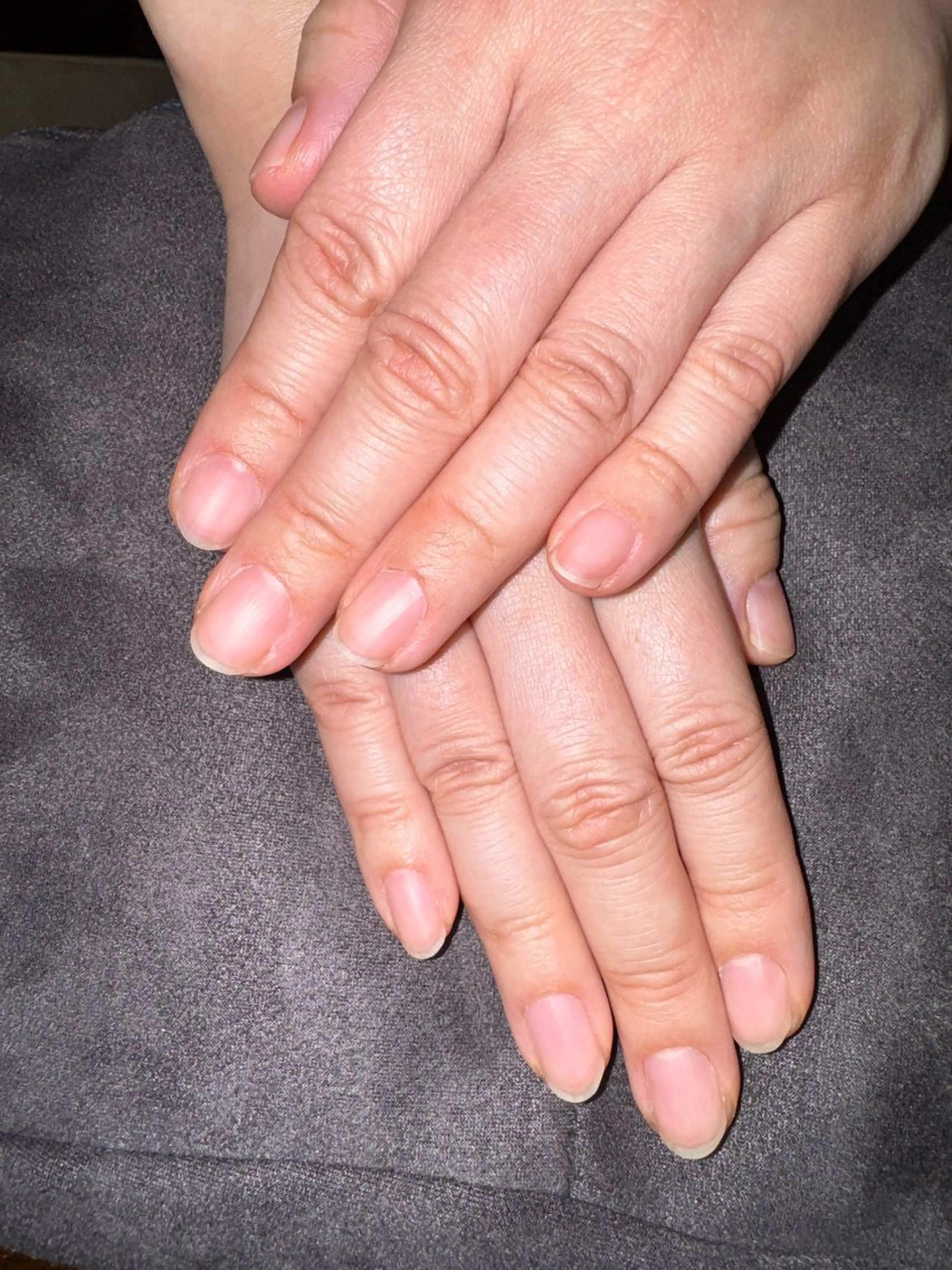 ネイルケアのみ 内容：・甘皮処理・爪の長さ／形整え・表面整え/ハンドマッサージの写真