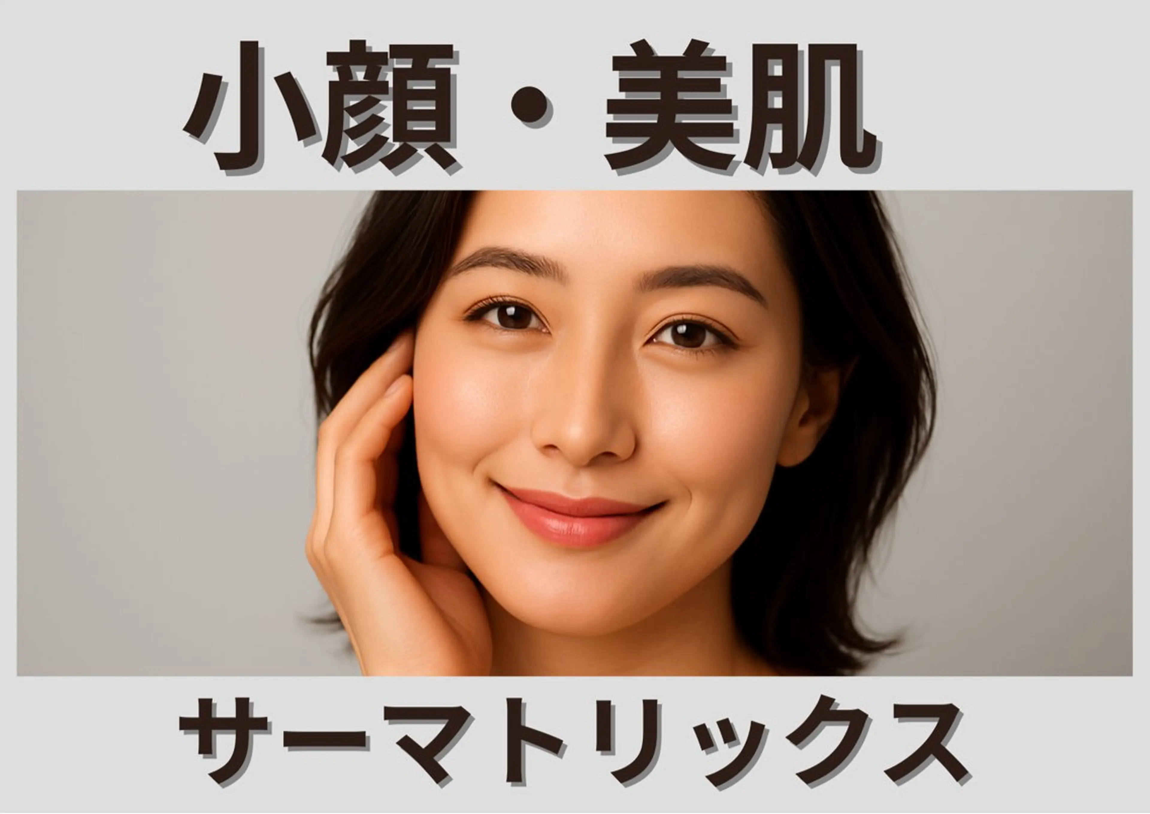 【卒業・入学前にたるみ引き締め】小顔ケアエイジング集中ケア✨サーマトリックス首＋全顔最大900ショット！小顔・たるみ改善の写真