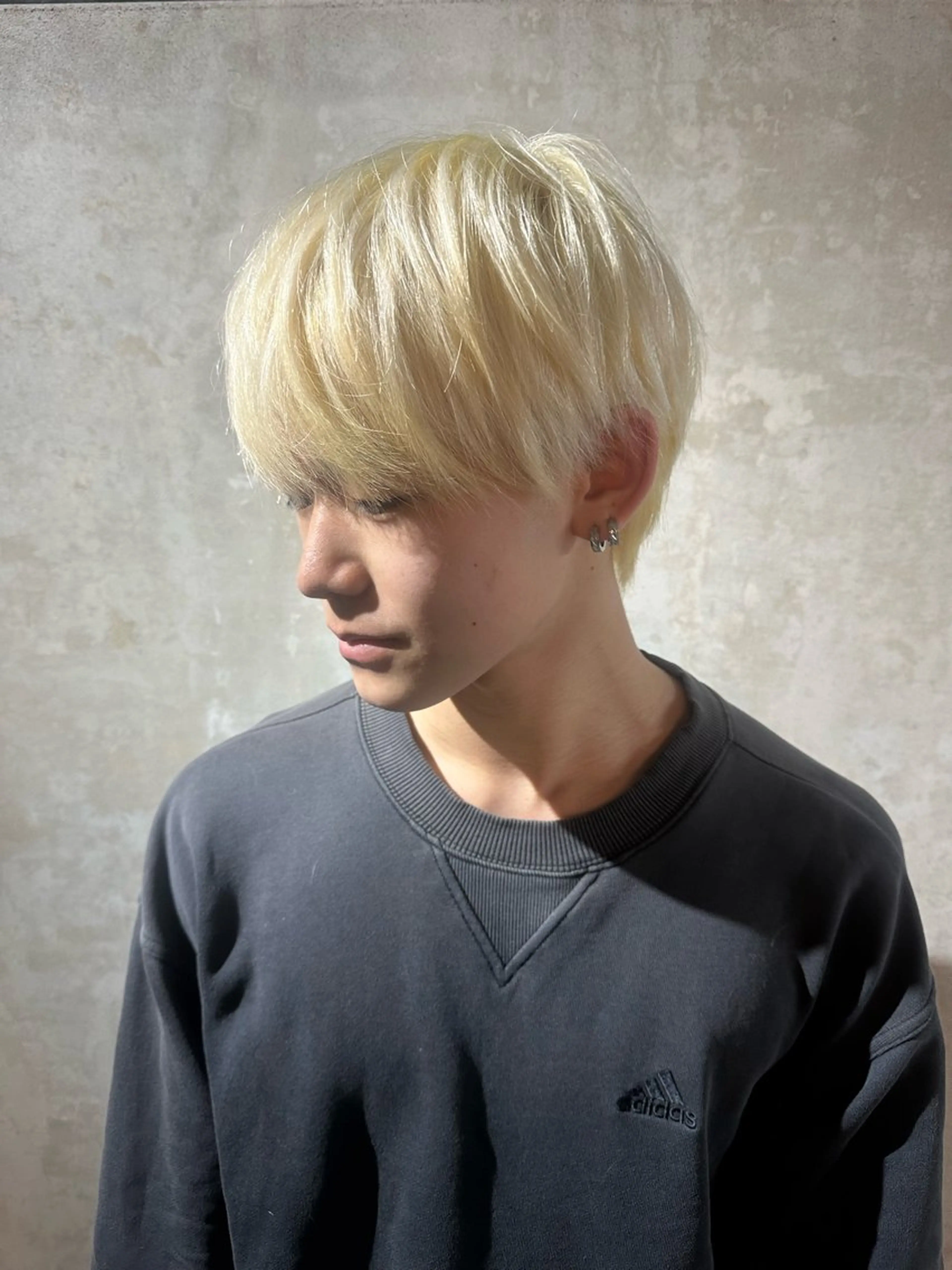 ショート ウルフカット luau ao cahoのヘアスタイル