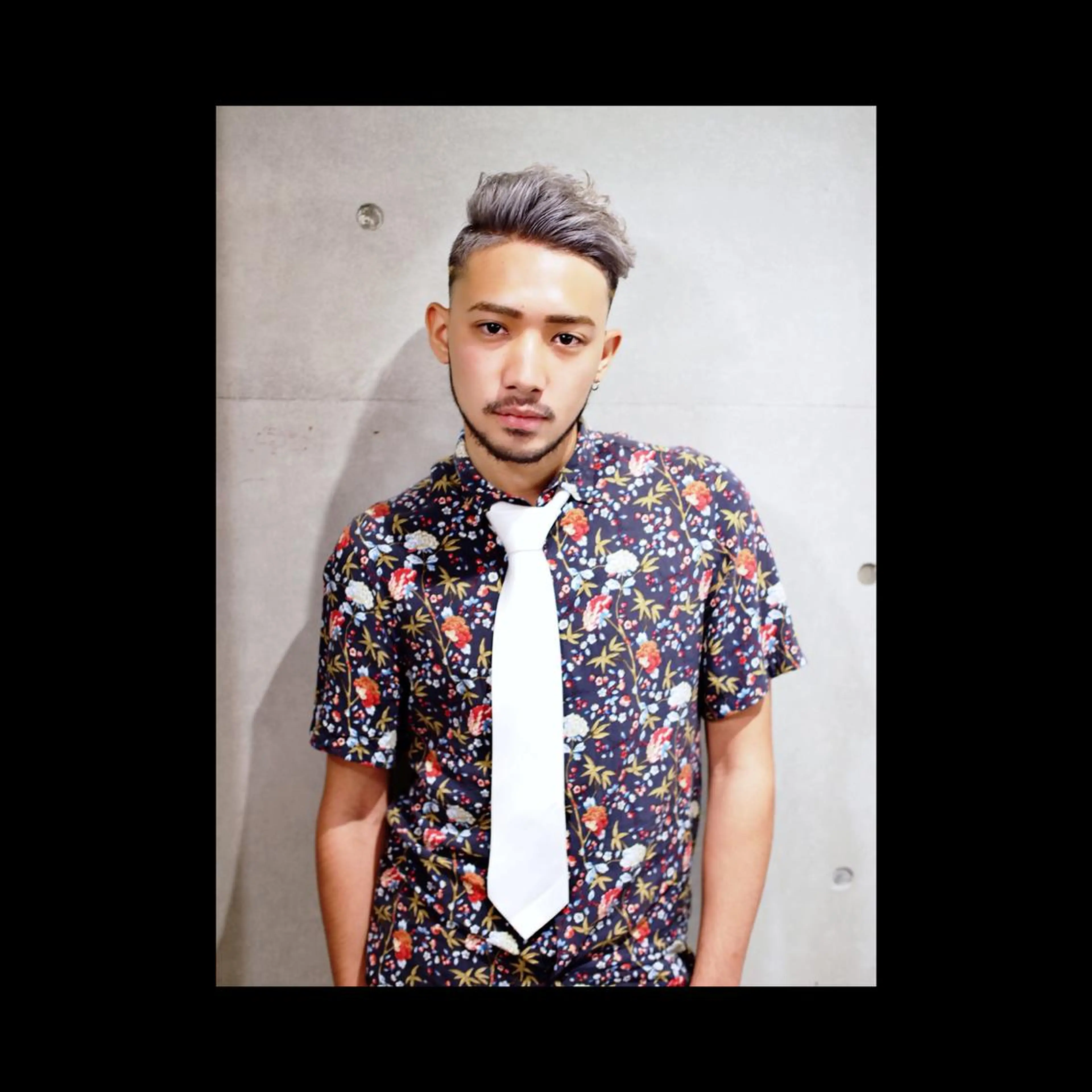 ショート メンズ 及川シゲル 髪質改善講師のヘアスタイル