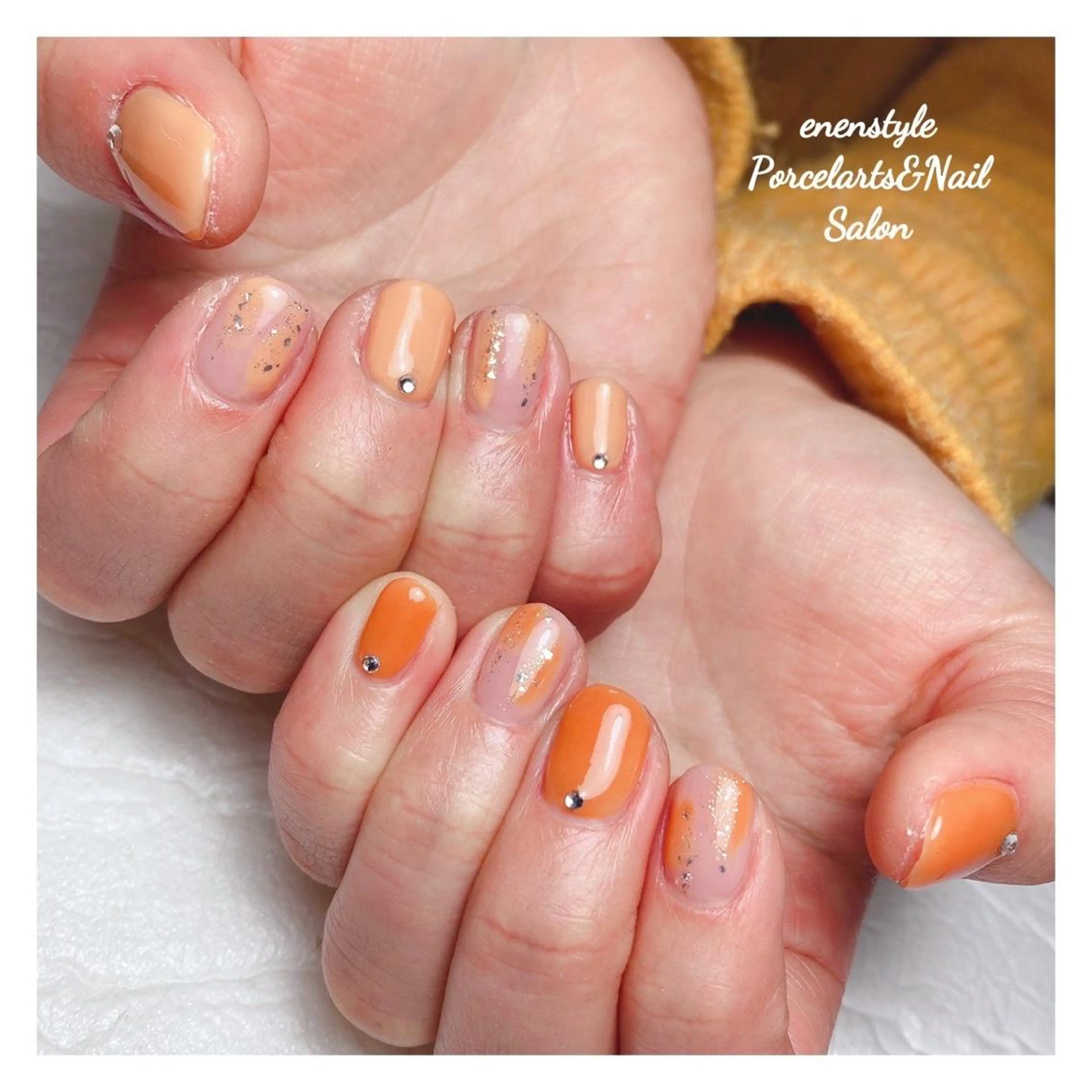 ショート ネイル 👑enen style👑のネイルデザイン