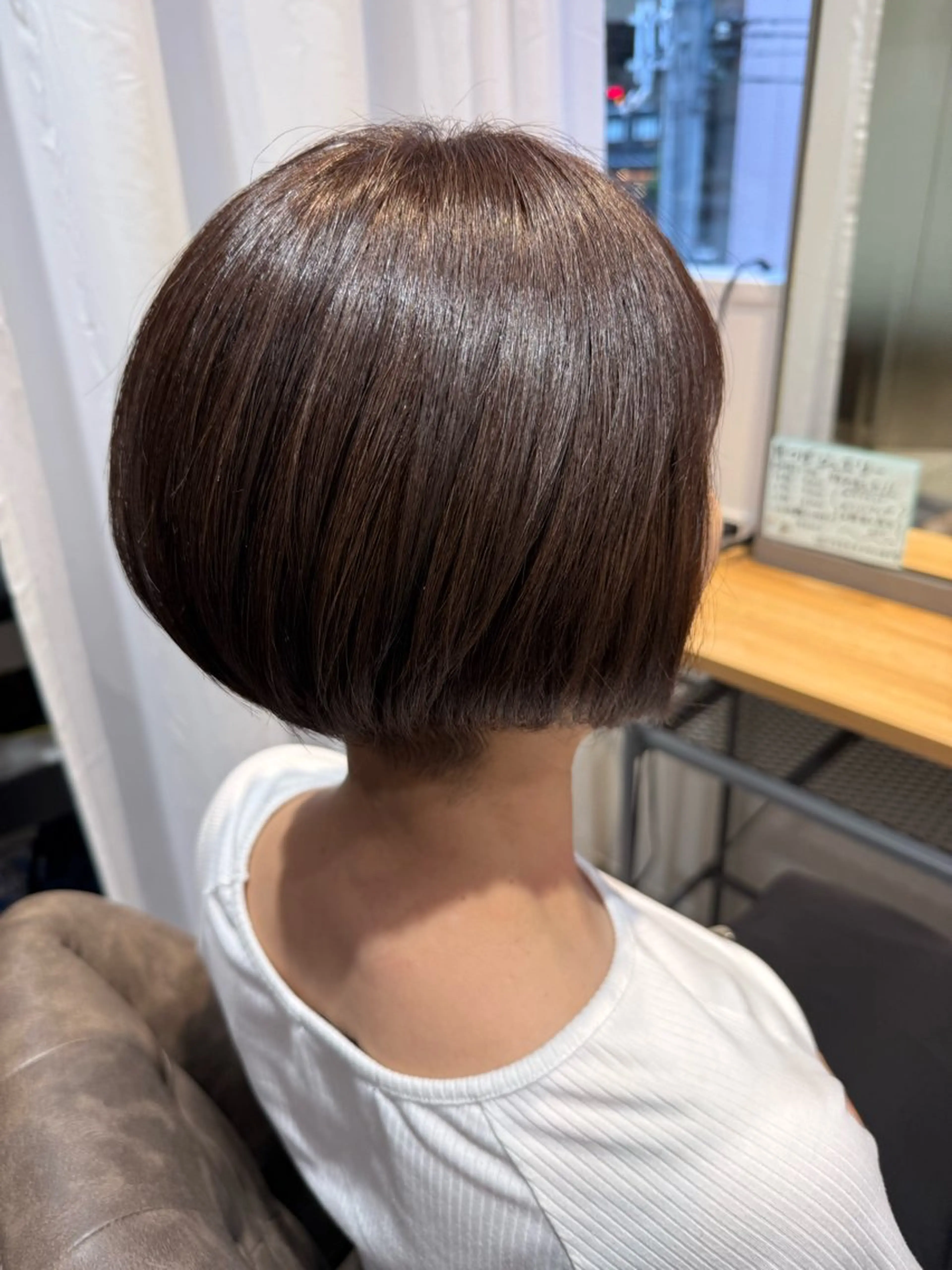 ショート ショートボブ ボブ くせ毛 ショートヘア TAKA 【髪質改善】のヘアスタイル