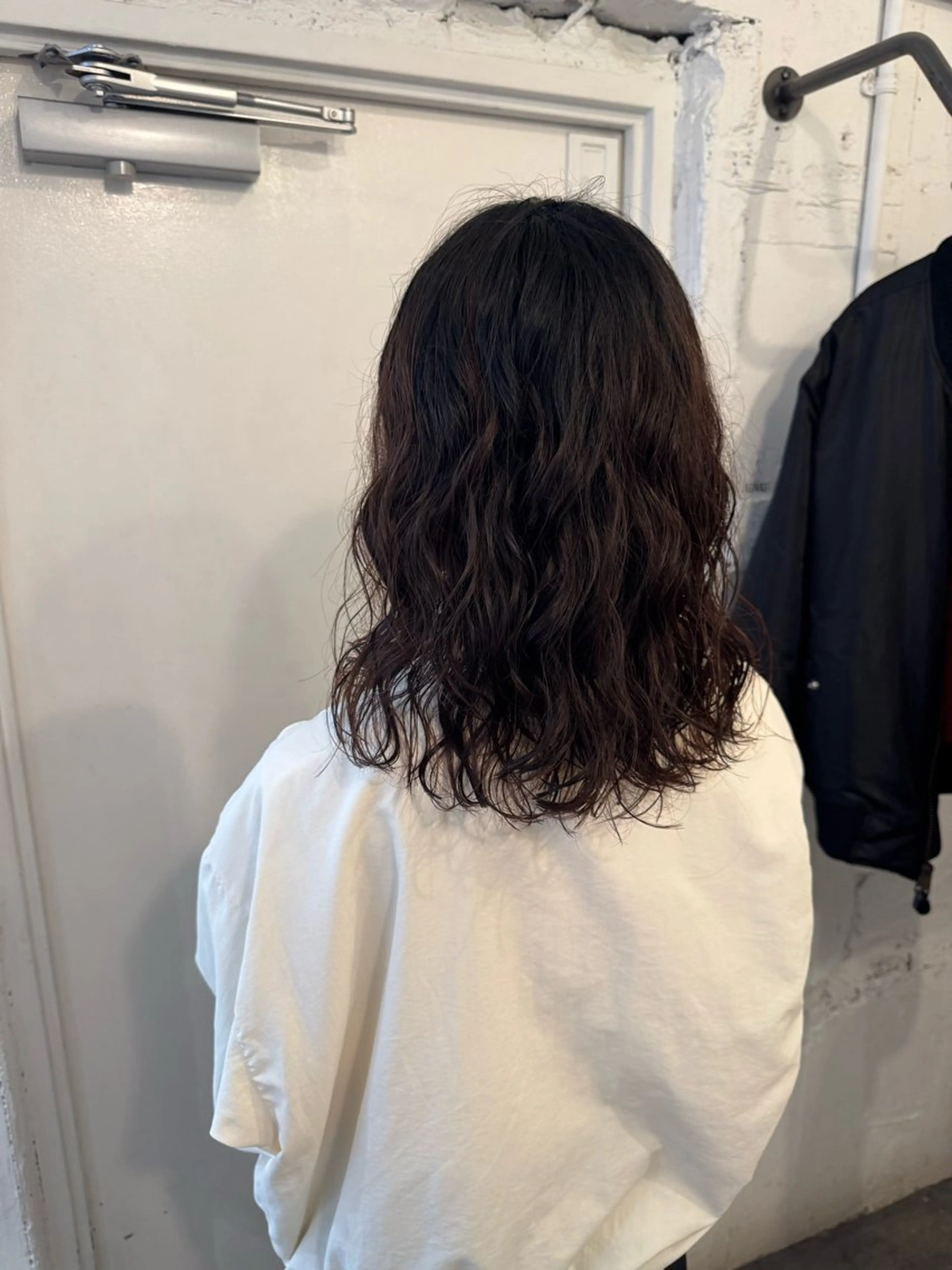 ミディアム カット パーマ トリートメント ☆unu☆ ナナミのヘアスタイル