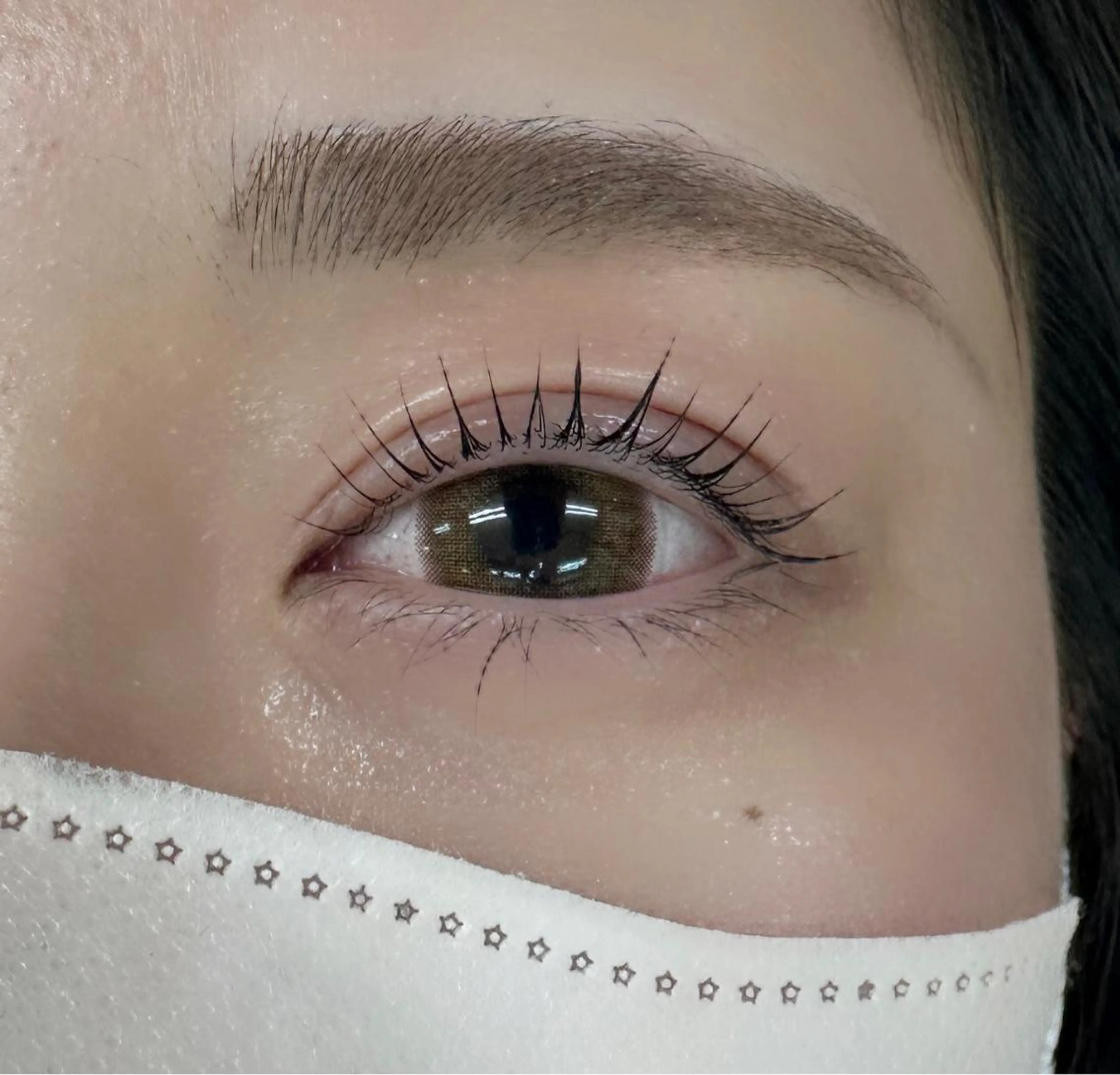 マツエク・マツパ 一重×まつ毛パーマ PERFECT  LASH スタジオ所属・🏆世界大会優勝者 Akemiのマツエク・マツパデザイン