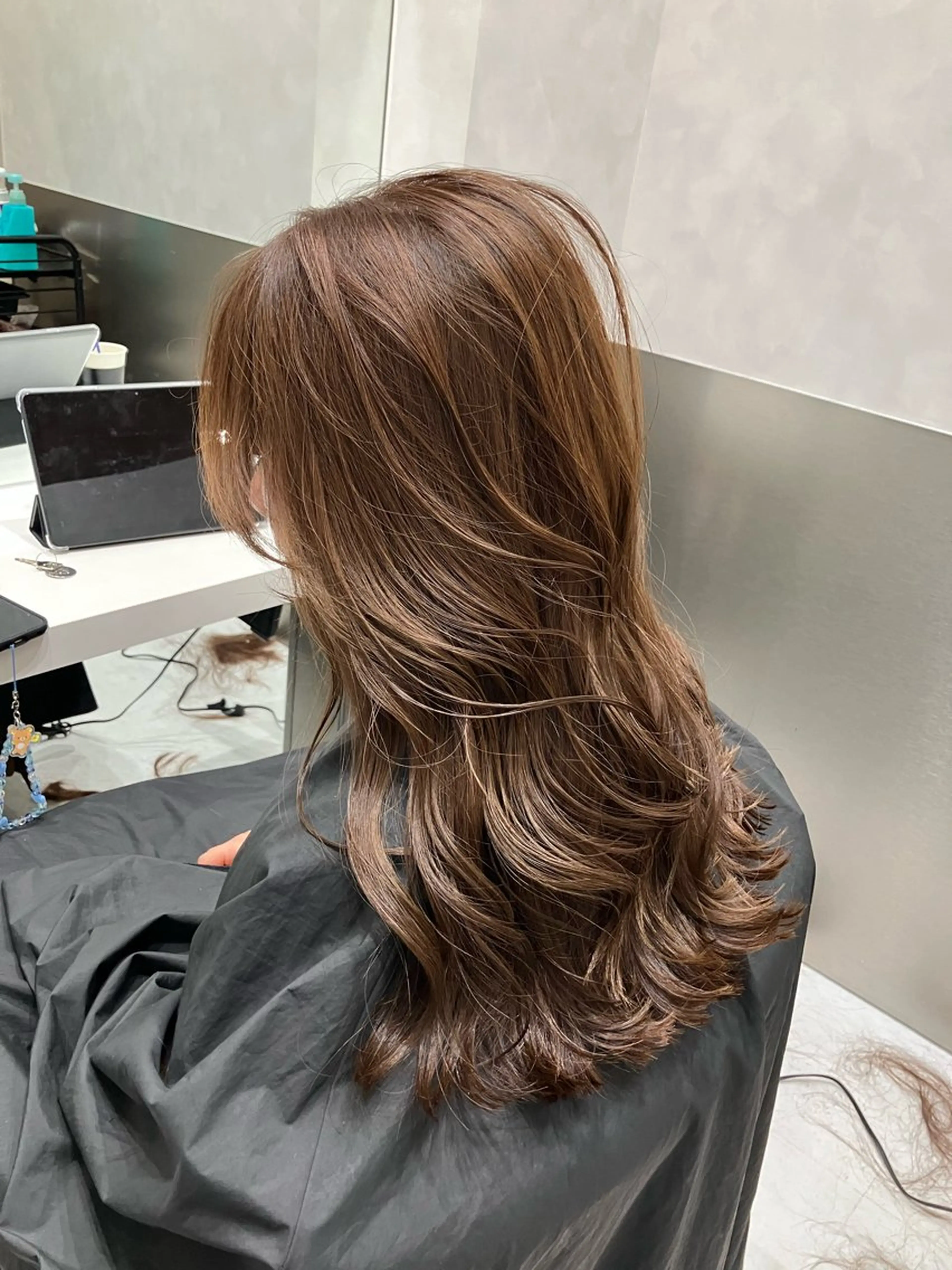 カラー カット ヘアカラー トリートメント 💖ブリーチなし透明 感💖ASAHIのヘアスタイル