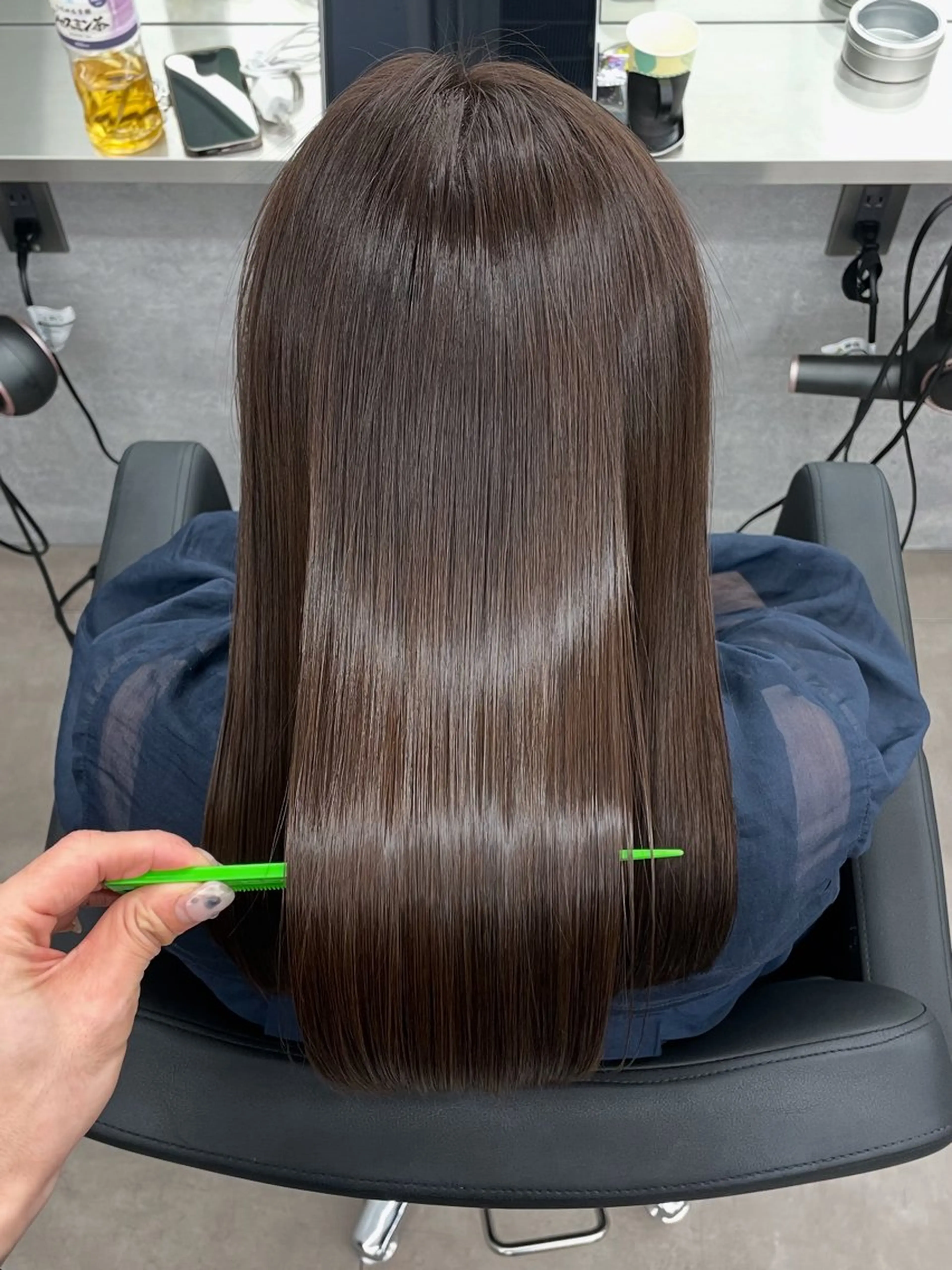 ロング カット 縮毛矯正 トリートメント CYNTHIADUE 店長｜ IRISUのヘアスタイル