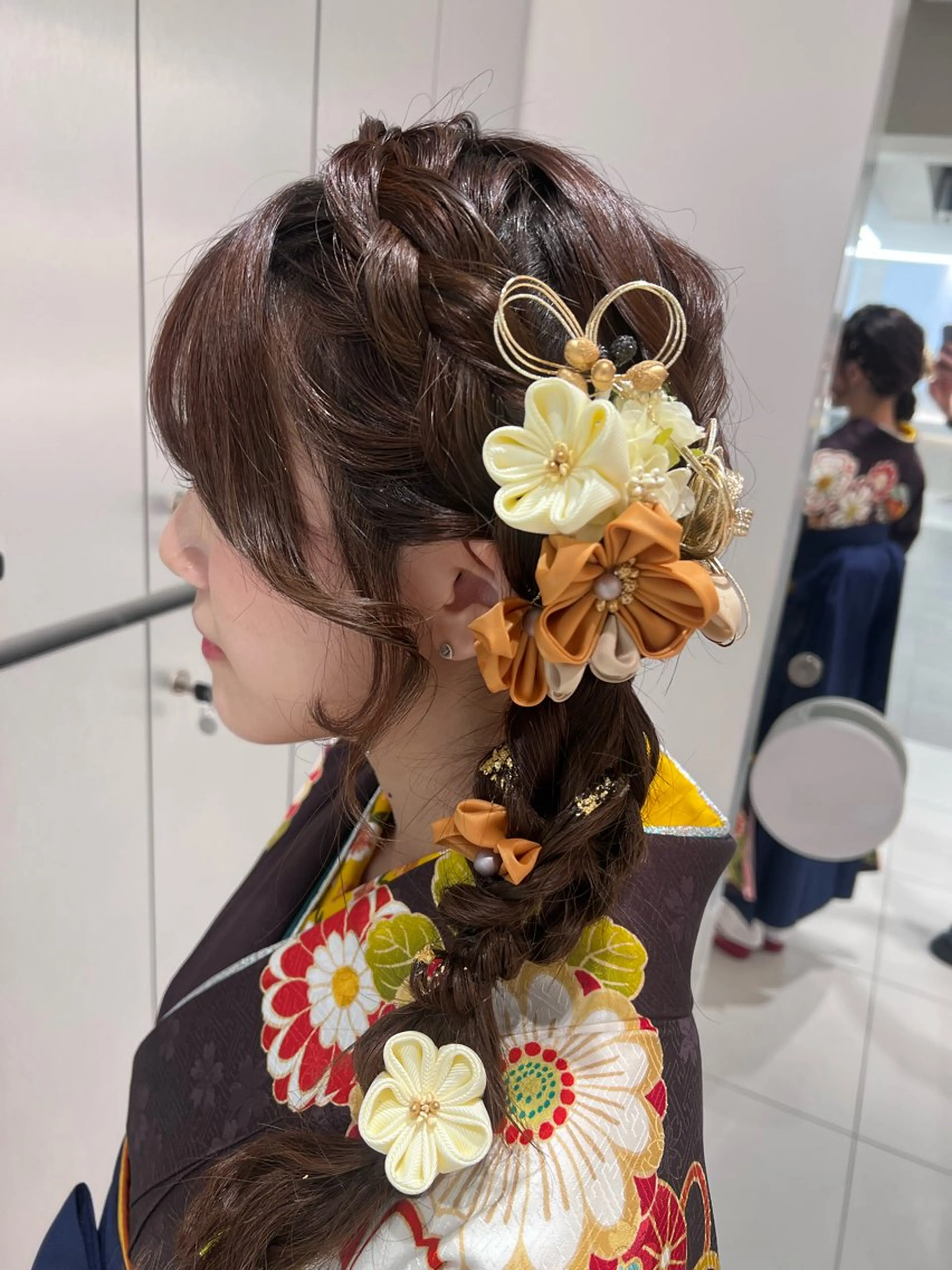 ロング ヘアアレンジ 着付け 🌈 YUUNA🌈のヘアスタイル