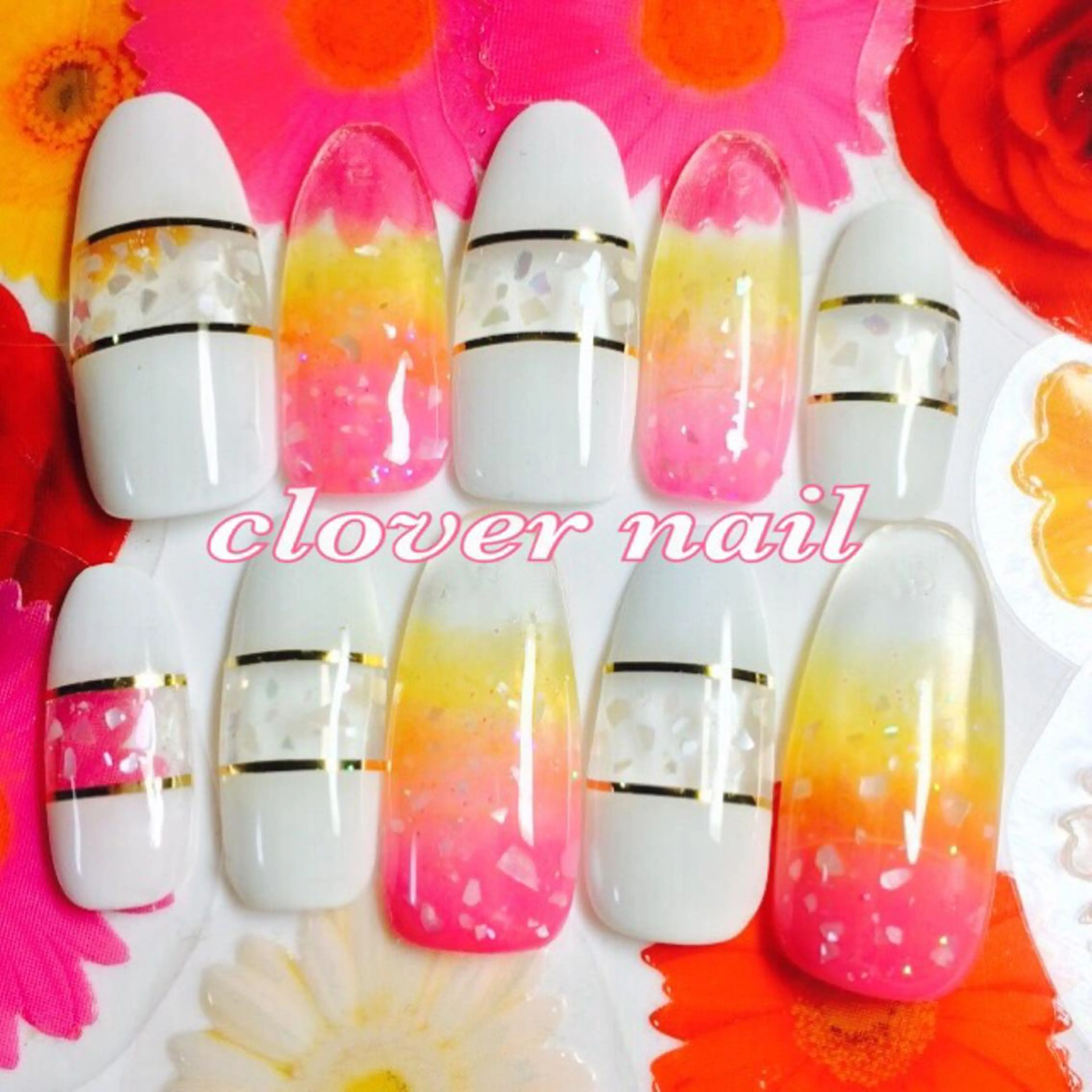 ネイル clover nailのネイルデザイン