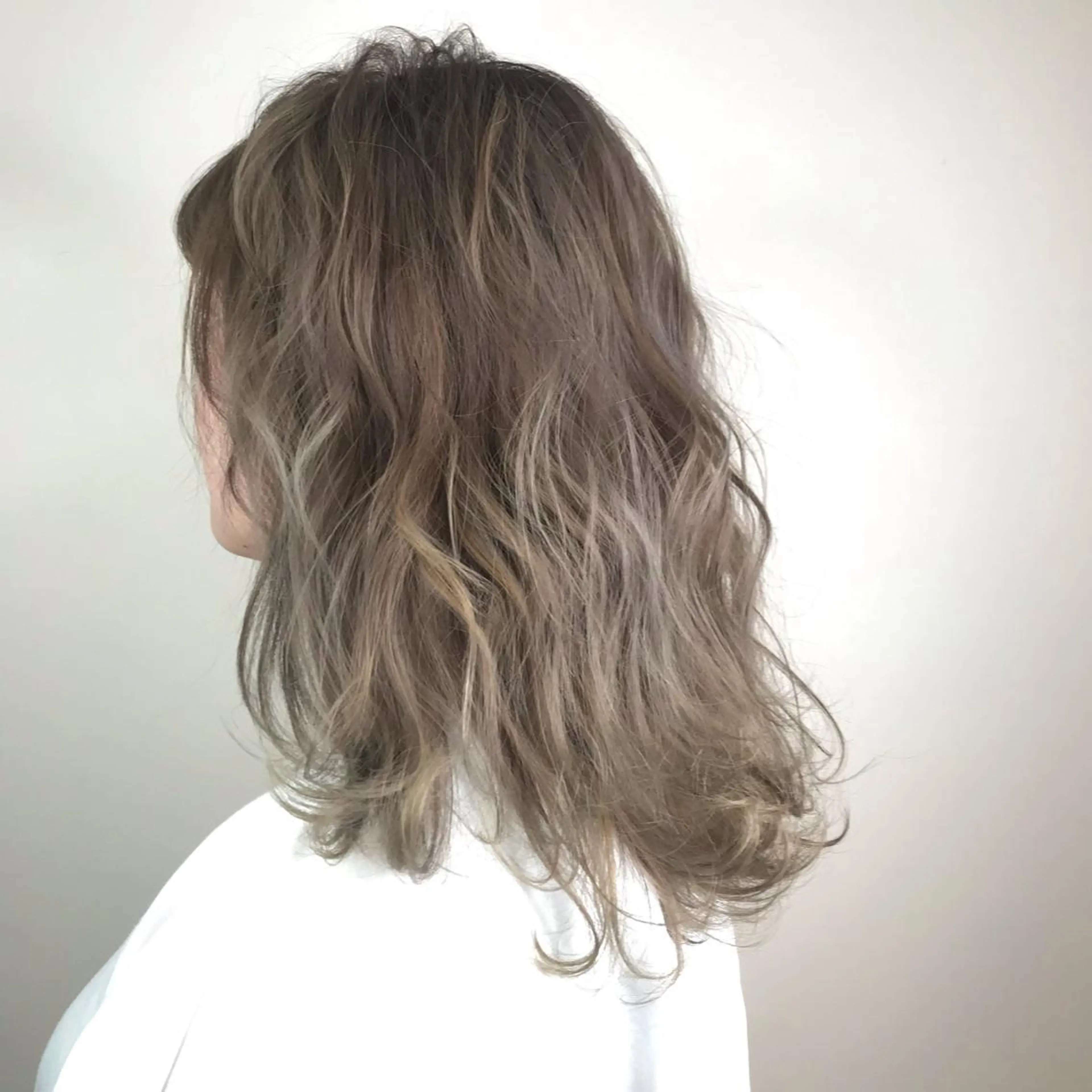 ロング カラー Lien 深井店のヘアスタイル