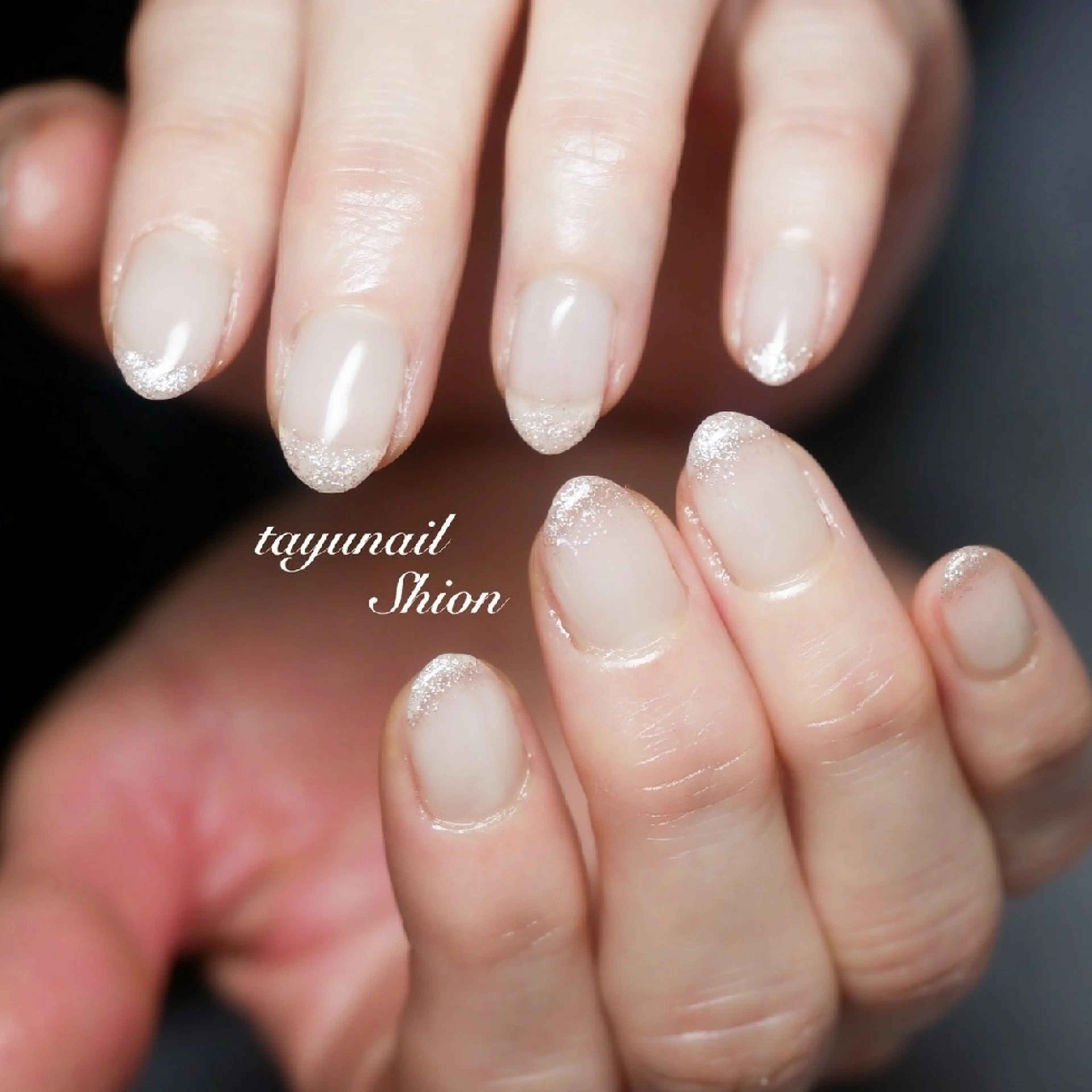 ネイル ジェルネイル キラキラネイル オフィスネイル ワンカラーネイル パラジェル ネイルサロン・ネイルスクール たゆnail所属・ネイルサロン 【たゆnail】のネイルデザイン