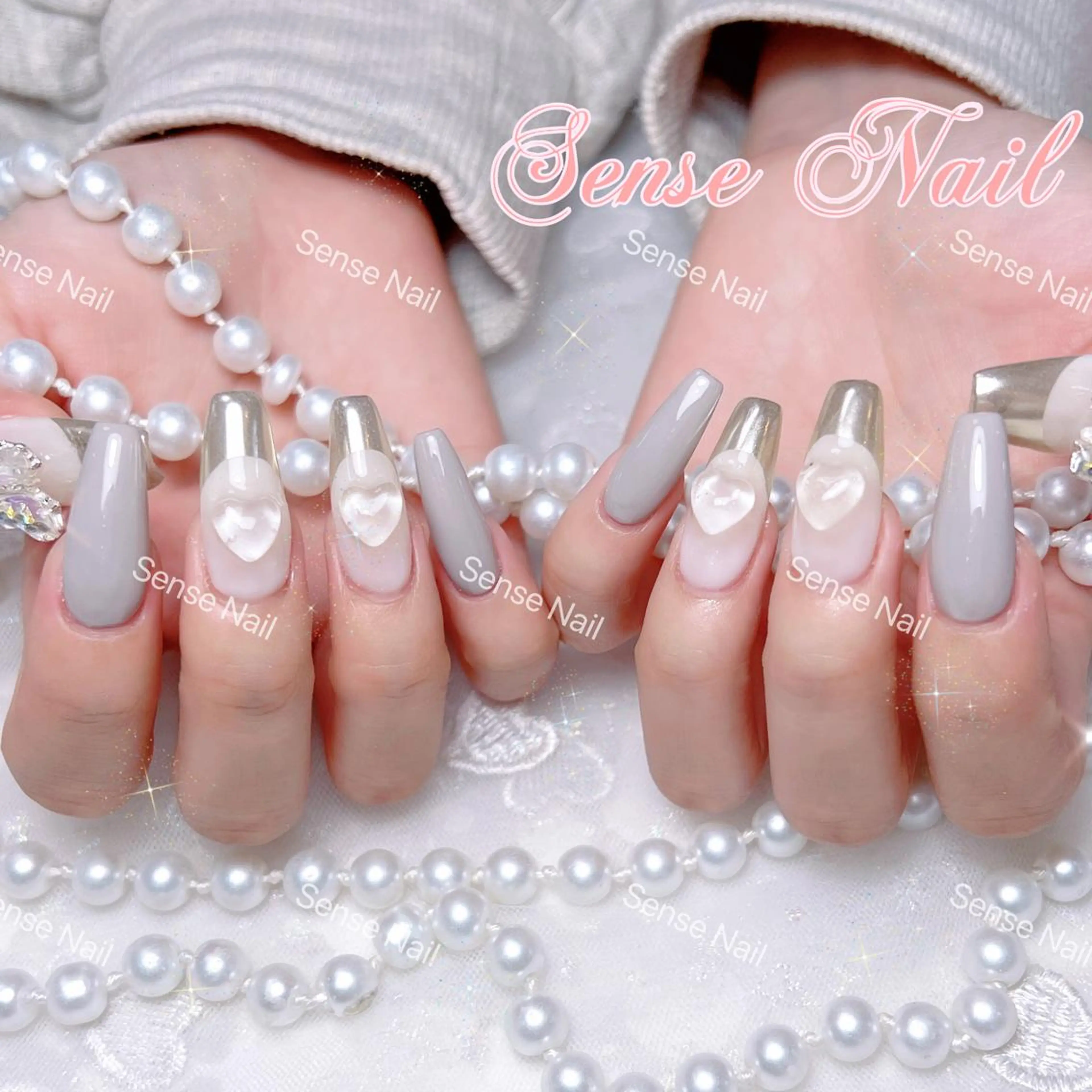 ネイル ハンドネイル Bunny 🐰のネイルデザイン
