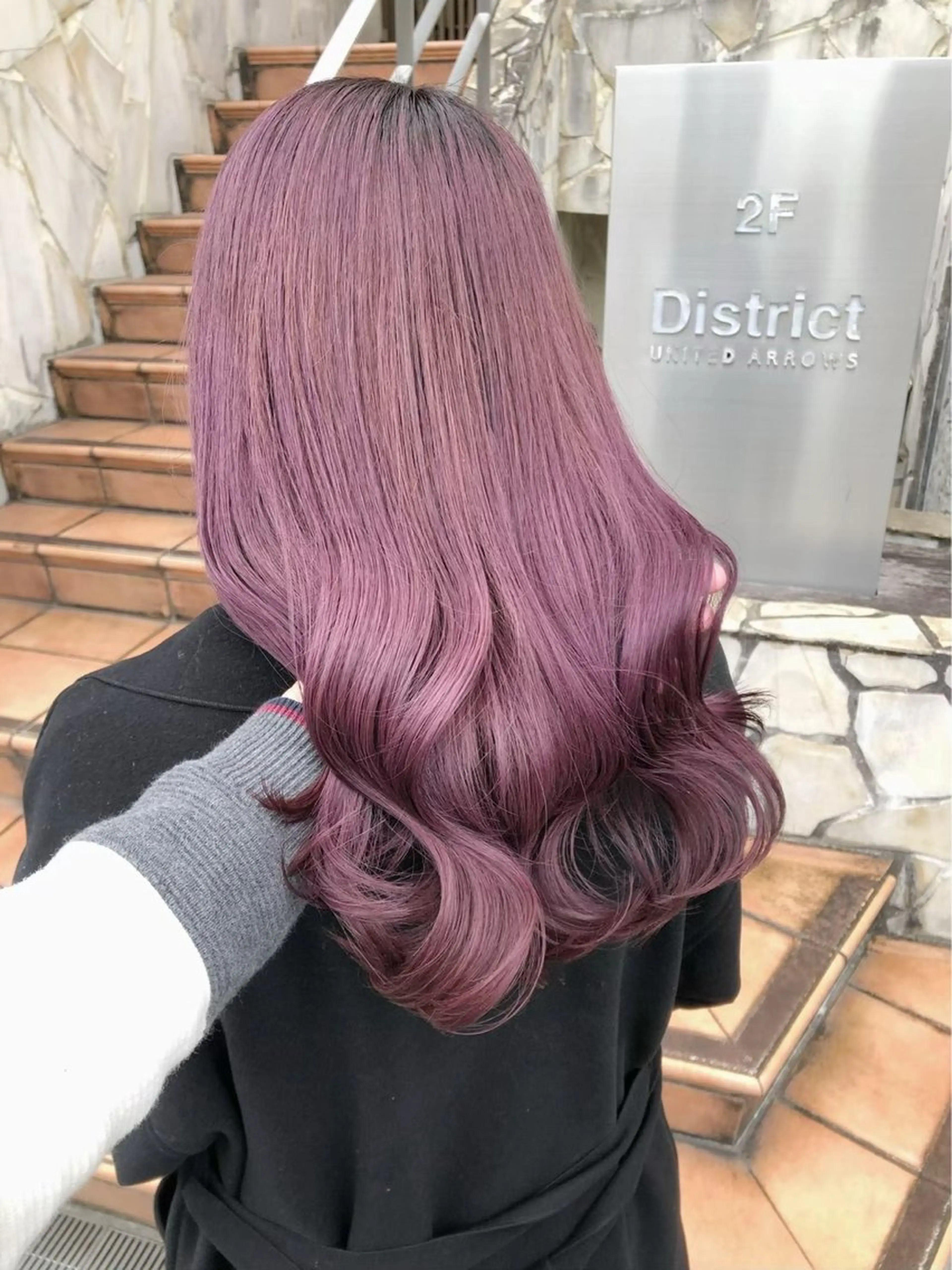ロング カラー 🎀ぷる艶ガーリー♡ サアヤ🐇♡のヘアスタイル