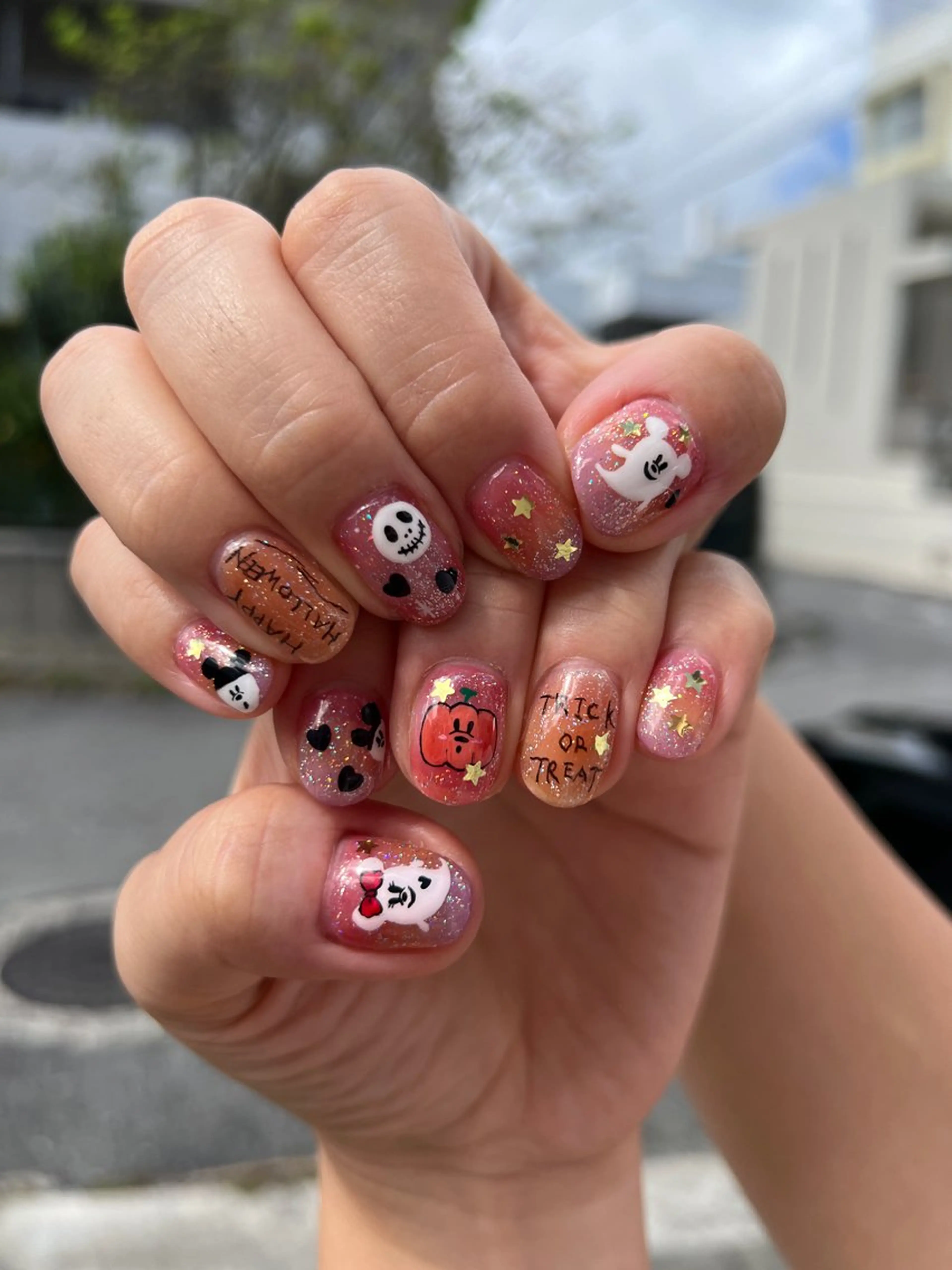 ネイル ハンドネイル ハンドケア Ri.nail オクマトモカのネイルデザイン