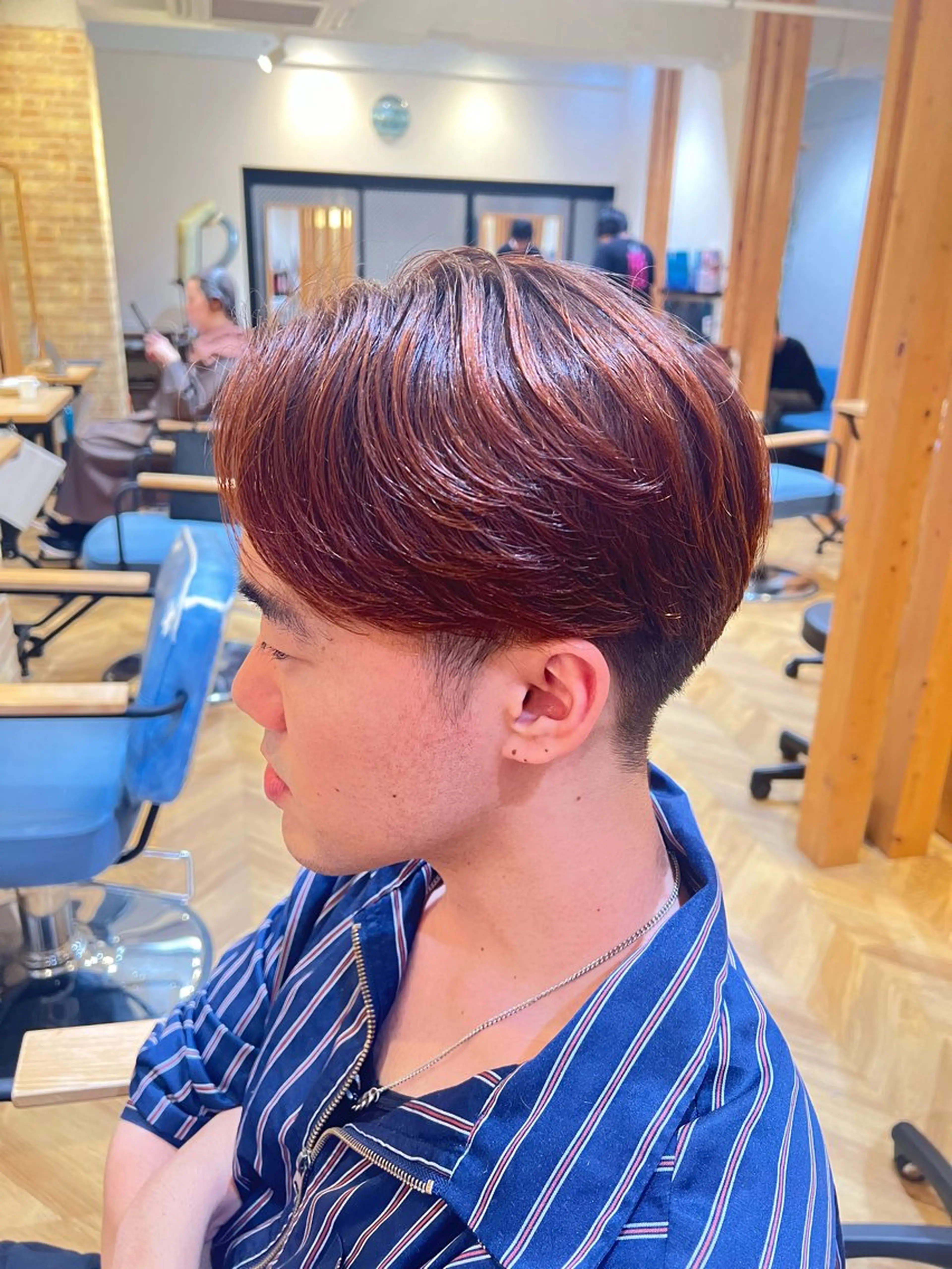 ショート メンズ カット 縮毛矯正 曲がる縮毛矯正/ メンズ特化/國井郁太のヘアスタイル