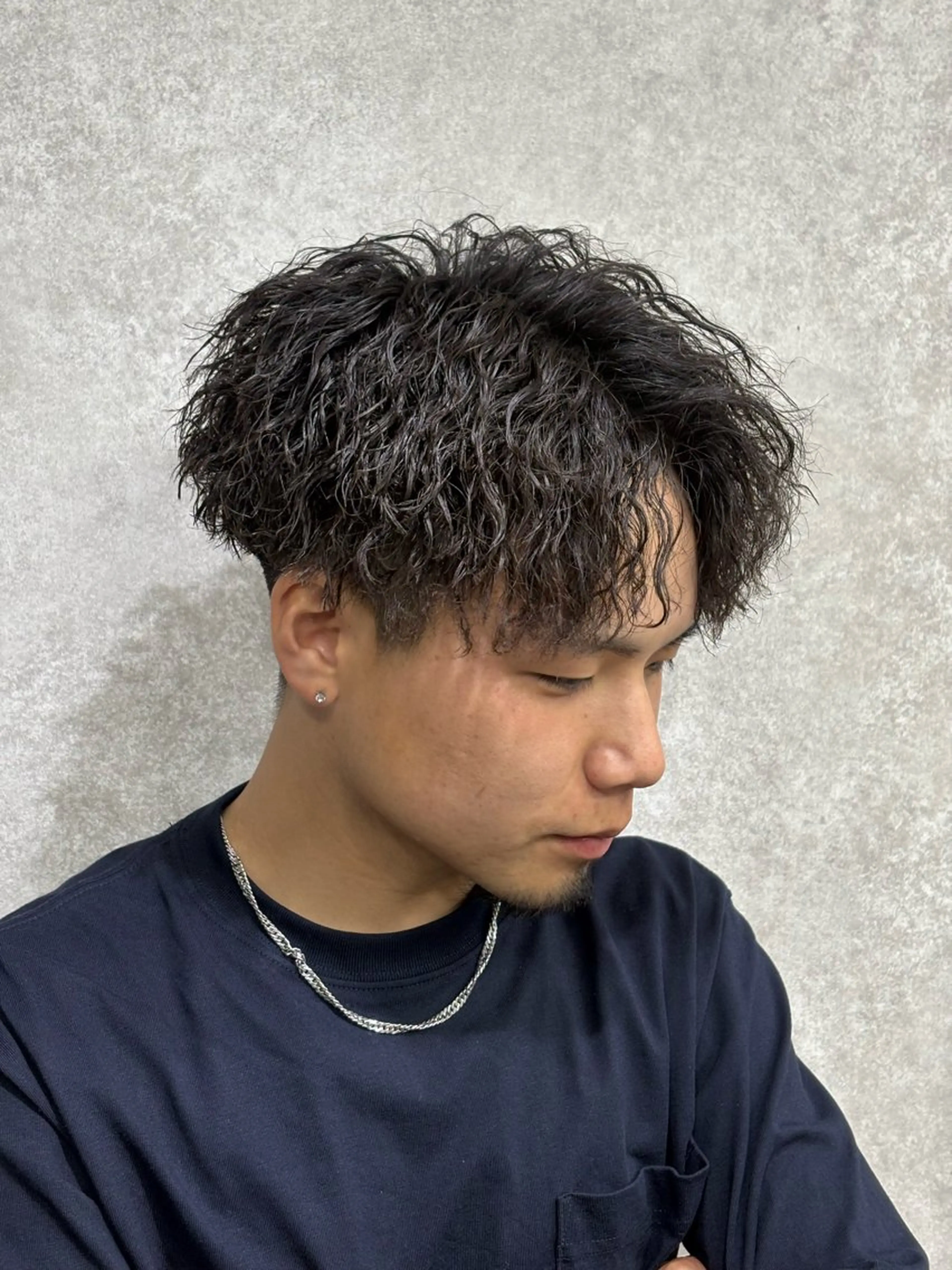 メンズカット＋パーマの写真