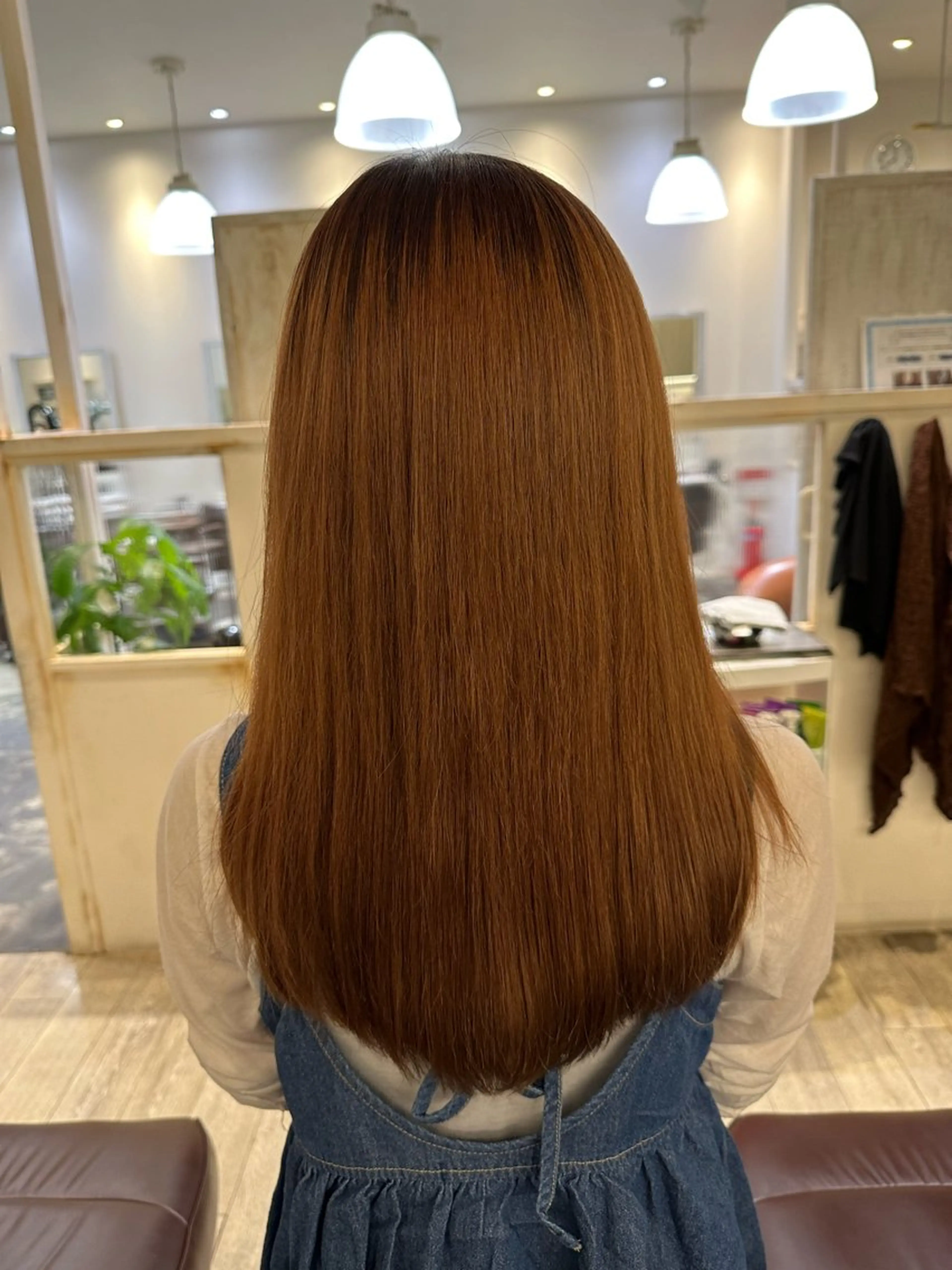 ミディアム 縮毛矯正 トリートメント [髪質改善] 北生駒 店長/古居聖理のヘアスタイル