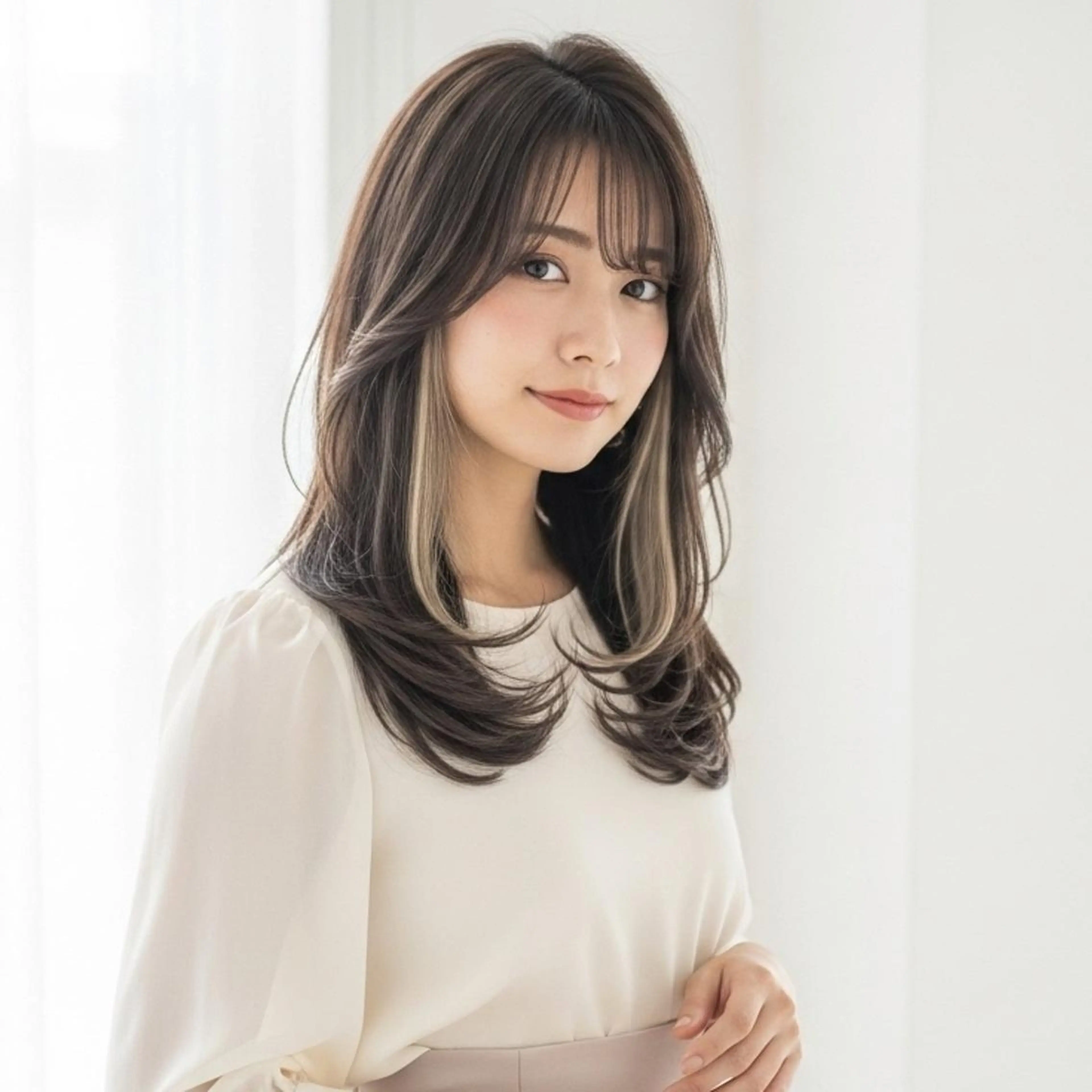 🎨✨垢抜けインナーカラー&カラー&カット&トリートメント(オージュア2step)🧴🌈の写真