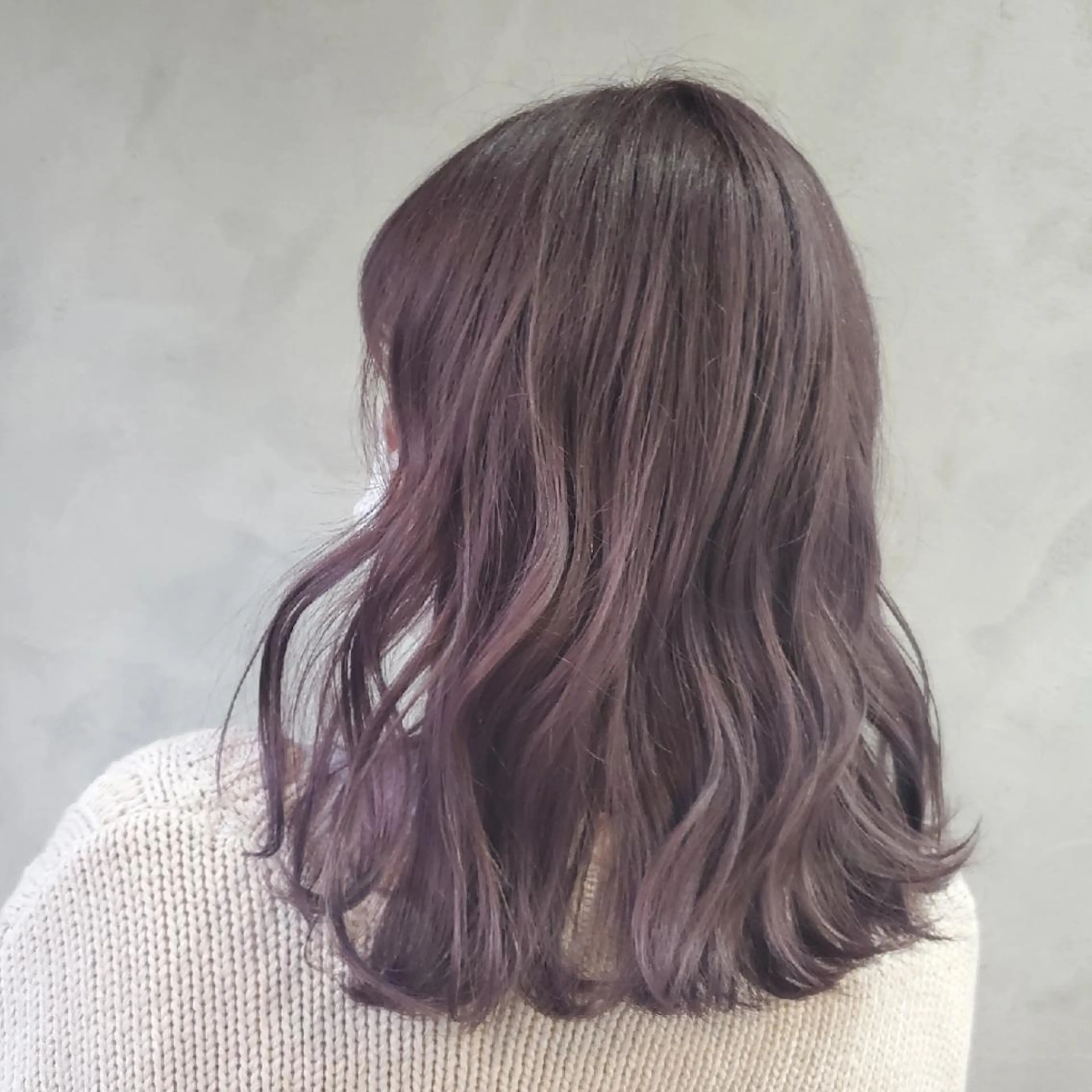 ミディアム カラー Le Lien カジのヘアスタイル