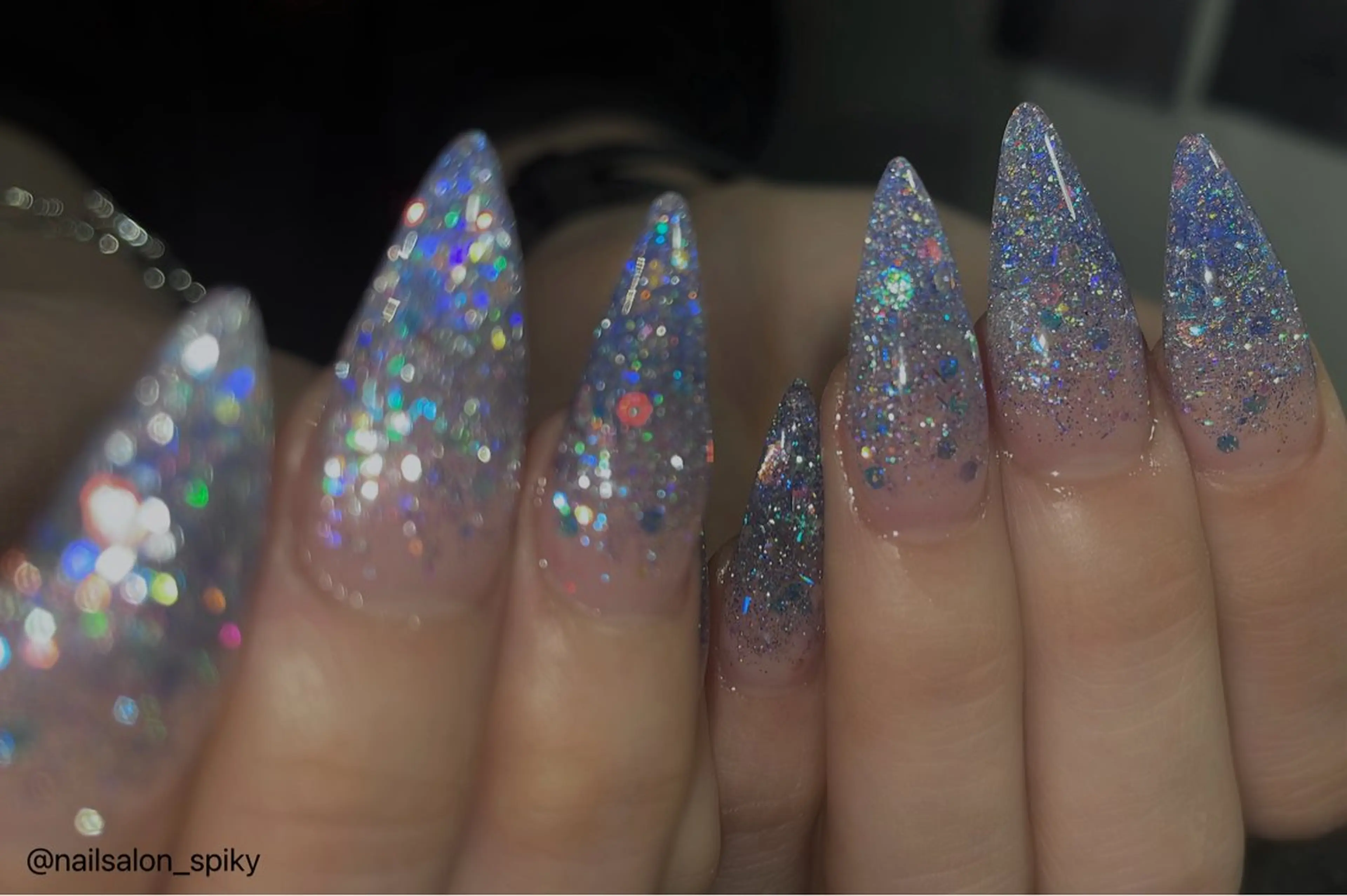 ネイル Spiky とうげ ふうかのネイルデザイン